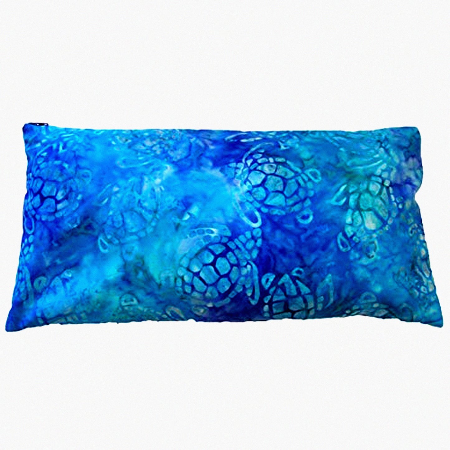 Lavender Support Pillow - Buckwheat Hulls for Neck Pain Relief - Natural Sleep Aid - 16 x 6 x 4 - Non-Toxic Lavender Buds - Relaxation Pillow