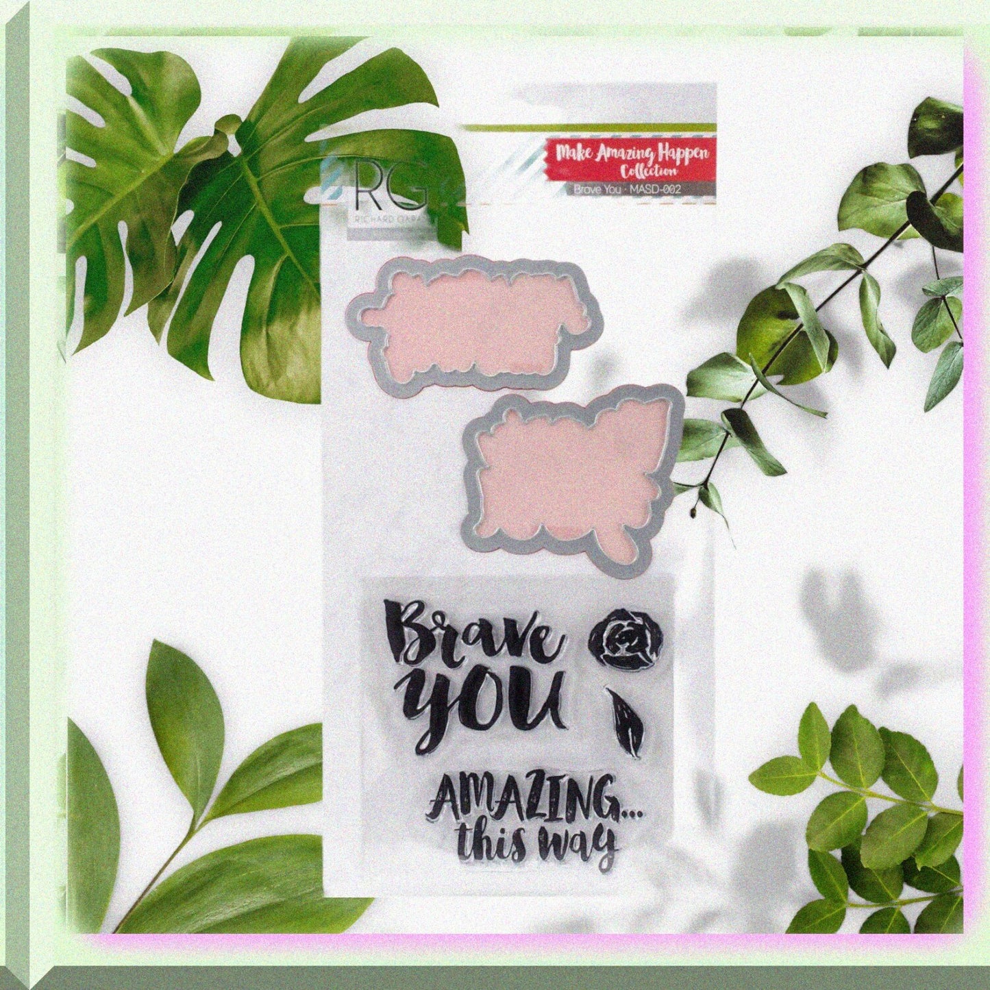 Dies with Stamps Set for Crafting