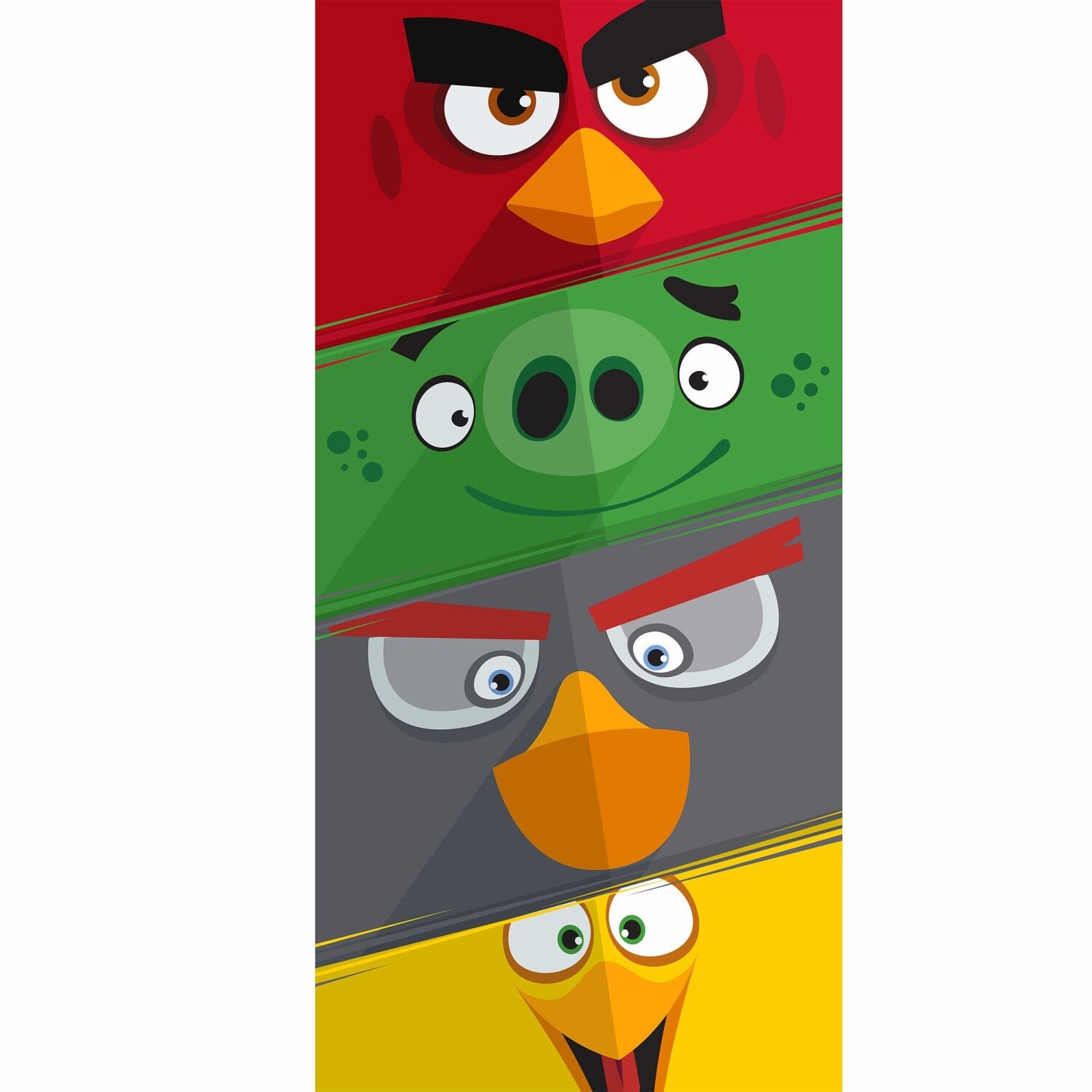 Angry Birds Beach Towel 28" x 58"