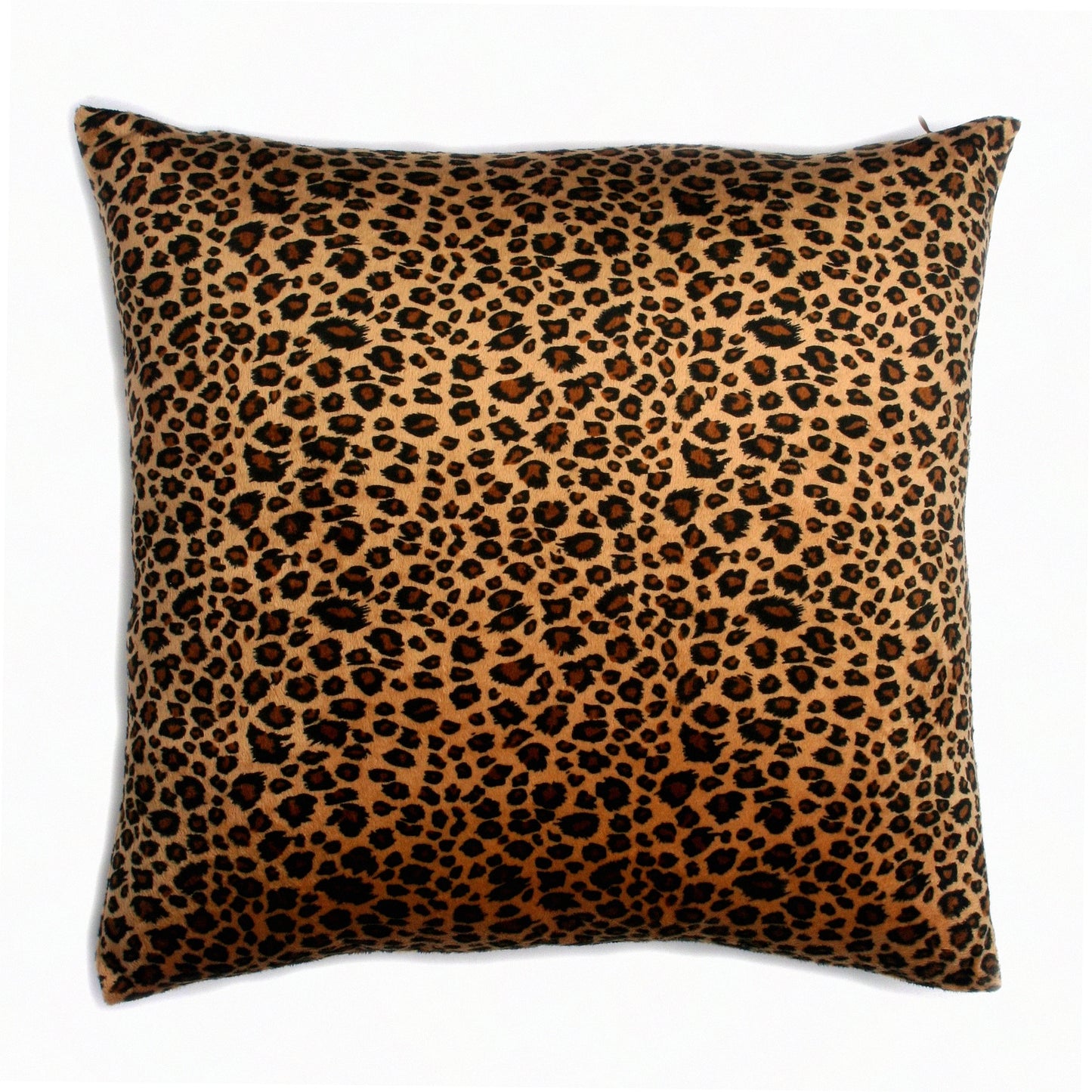 Wild Safari Decorative Pillow Cover - Animal Print Short Throw Cushion Case 18"X18" - Leopard Print Accent for Home Décor - Jungle Theme Pillow Case
