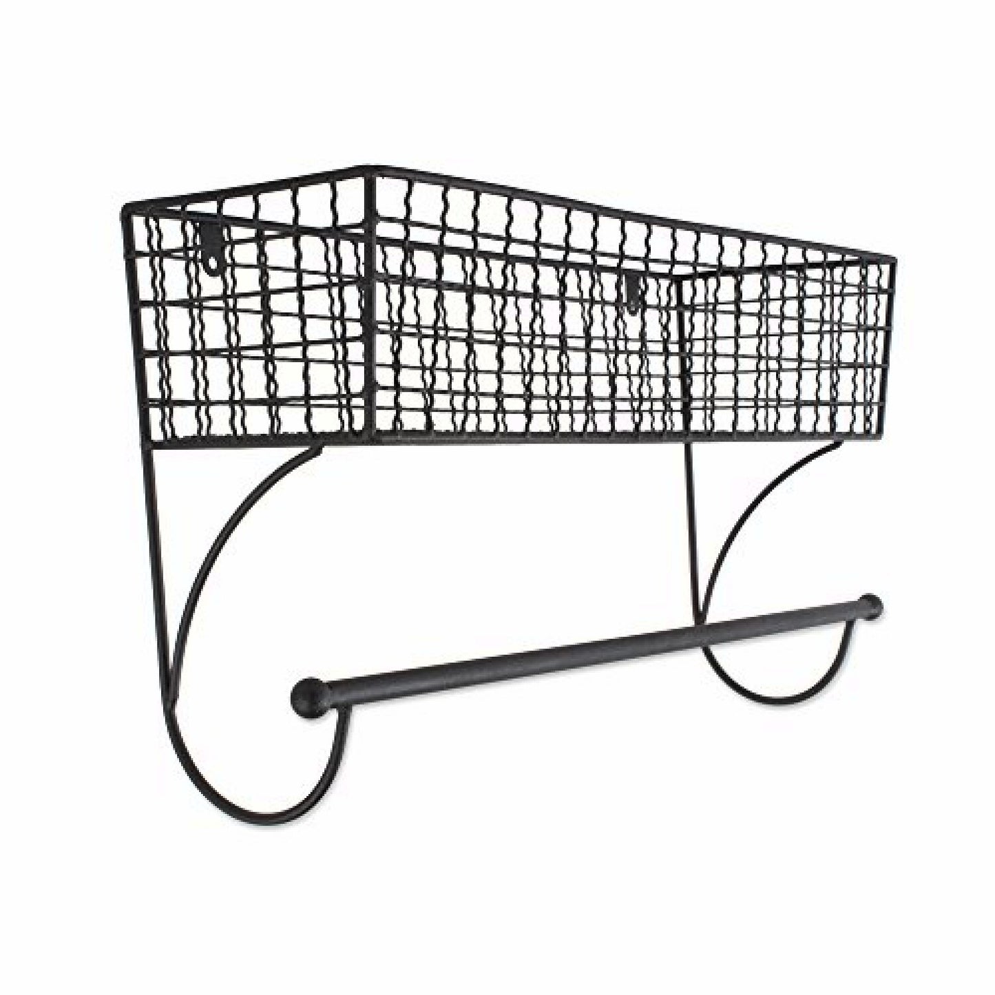 Rustic Farmhouse Bathroom Metal Towel Bar