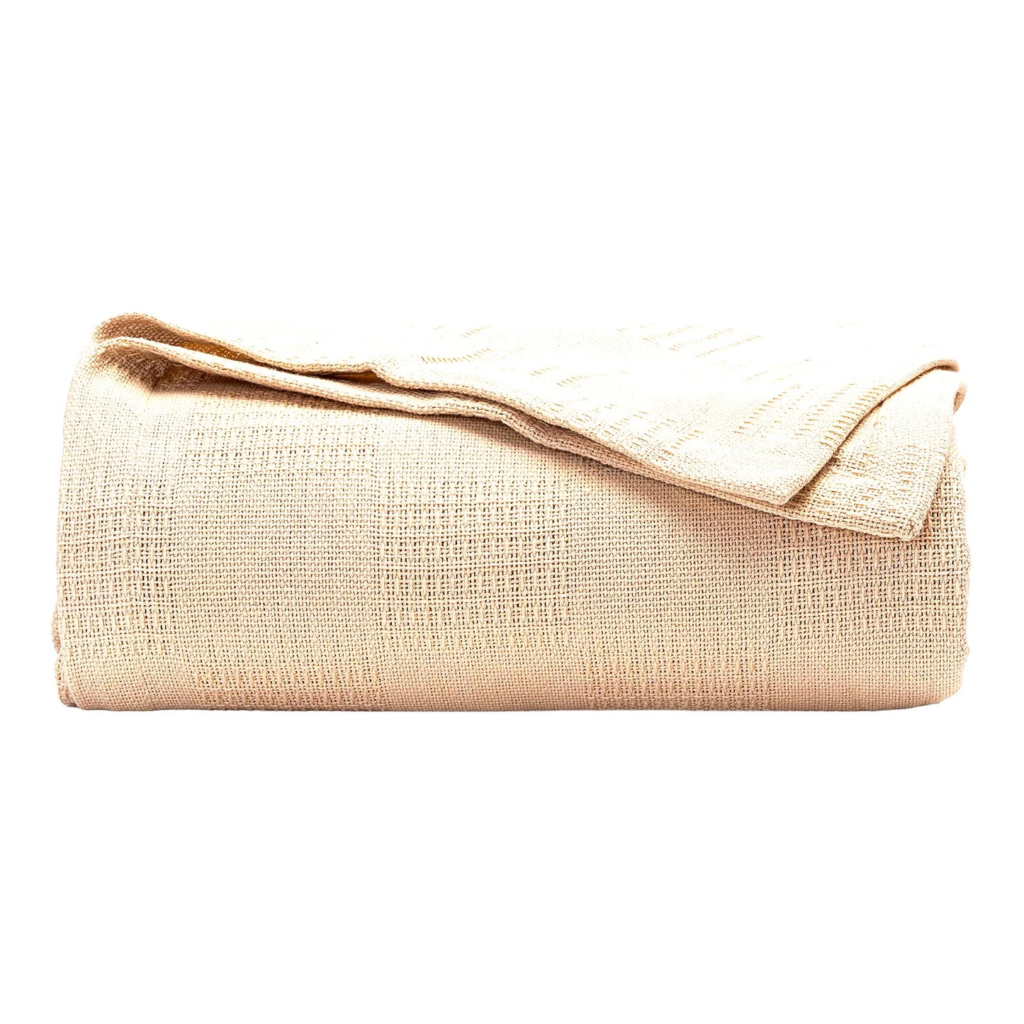 All-Season CozyCool Queen Blanket - Lightweight, Soft, Breathable, Premium Quality, 92x92 Ivory