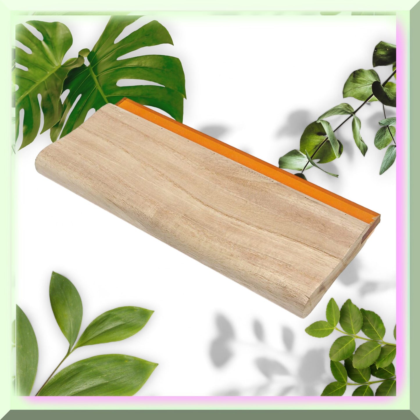 InkMaster FlexiGrip 75 Wooden Screen Printing Squeegee 18" x 4"