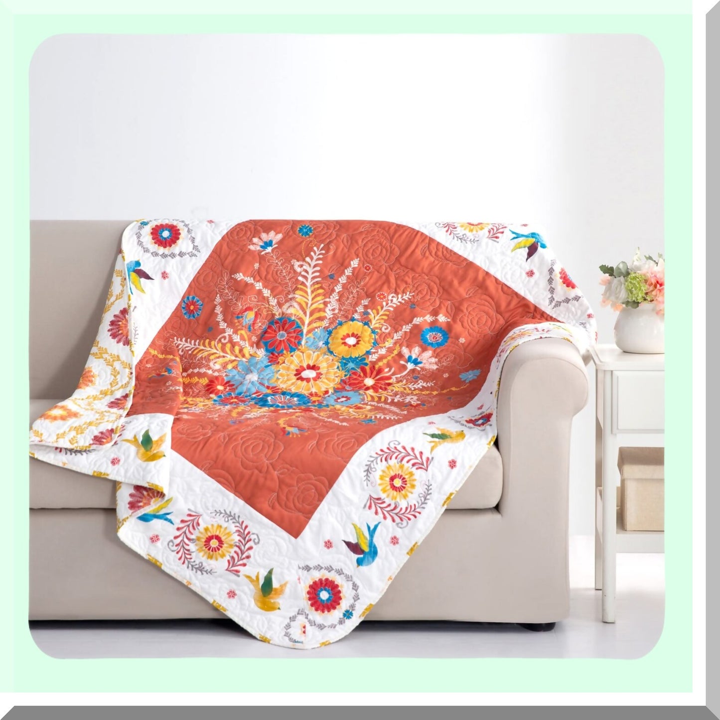 CozyTopia Multi-Color Throw Blanket, 50x60 Inch - Ultimate Comfort & Style