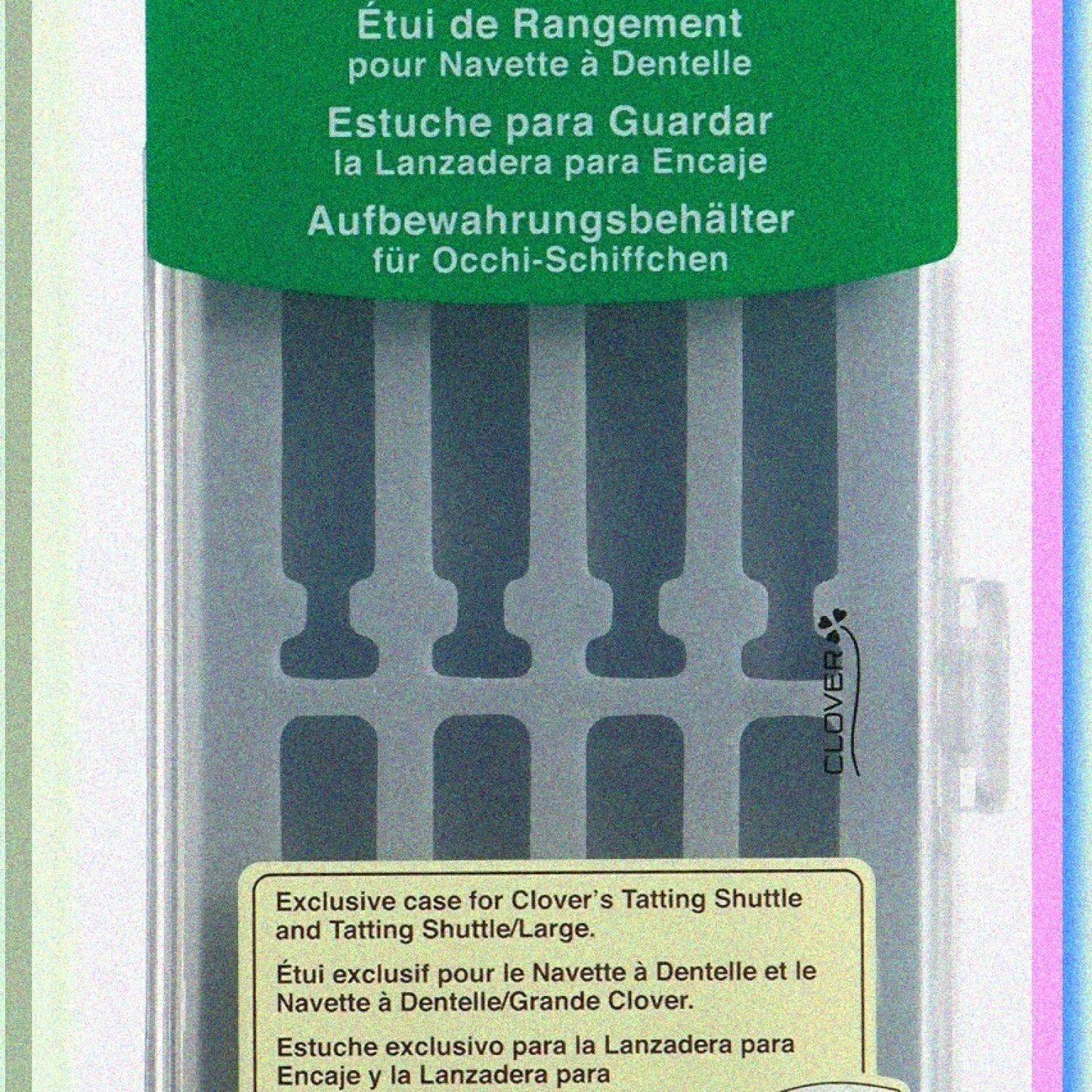 8110CV Grey Storage Case for 8 Tatting Shuttles
