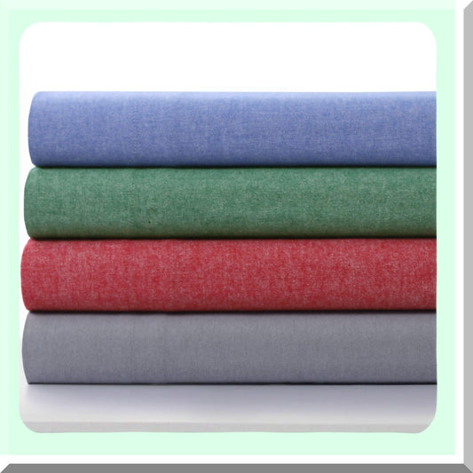 VelvetSoft Flannel Pillowcase Set - 100% Cotton, Envelope Closure, 180-GSM Cozy Bedding, Heather Grey, Two Pillowcases - Portuguese Flannel