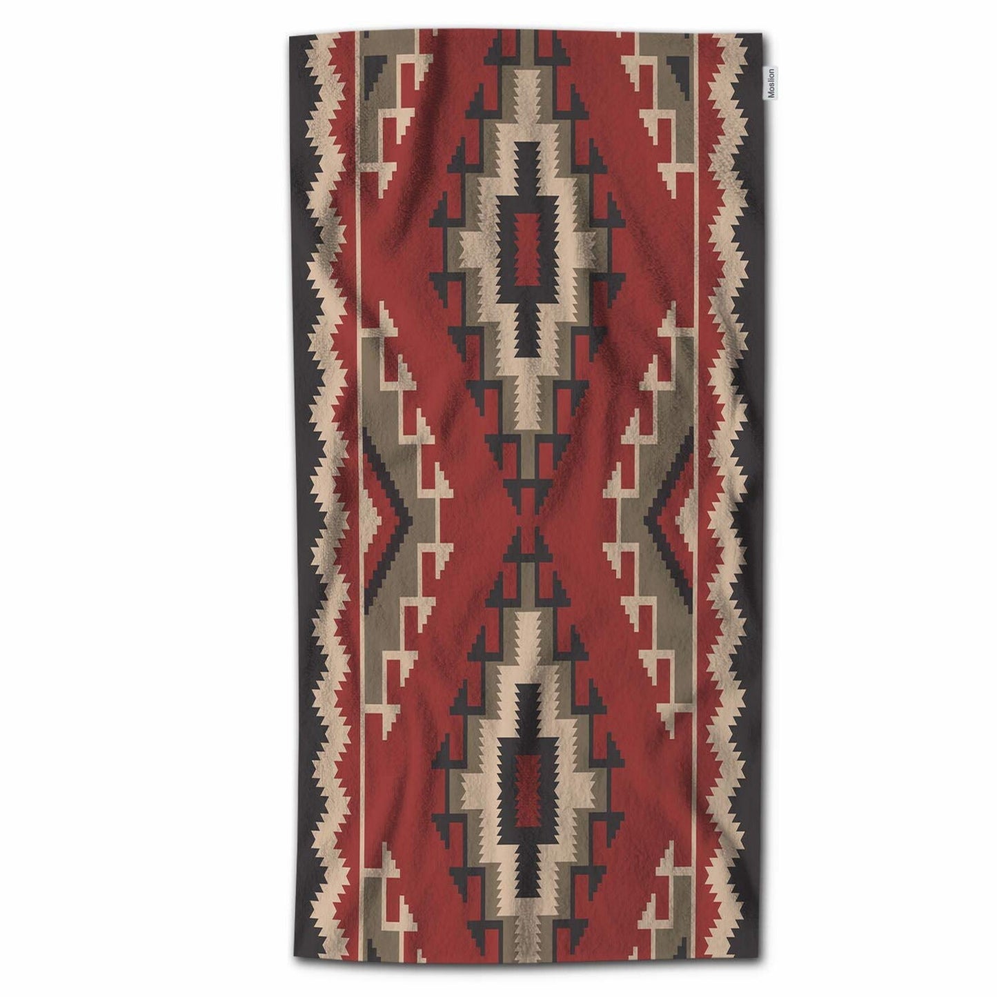 Tribal Pattern Bath Towels 64x32 Inch