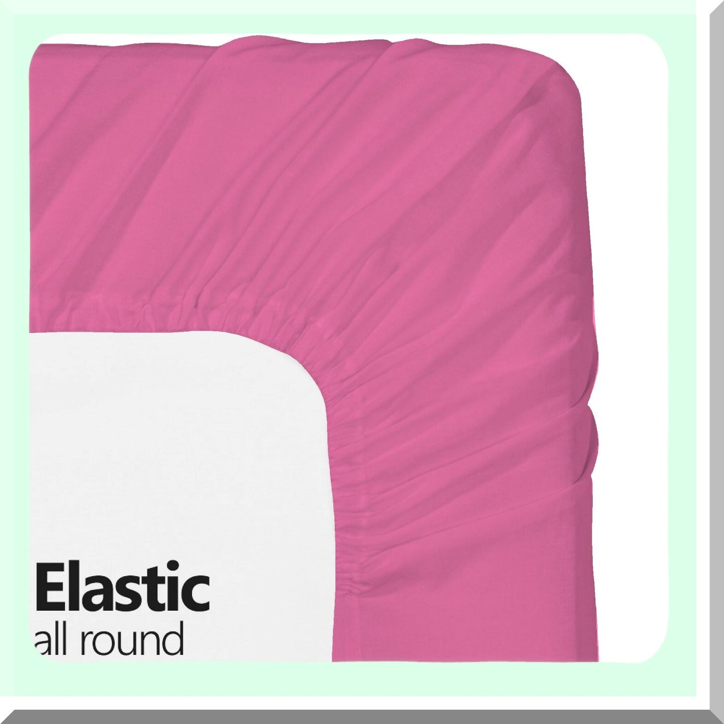 Pink Cotton Comfort Twin XL Sheet Set