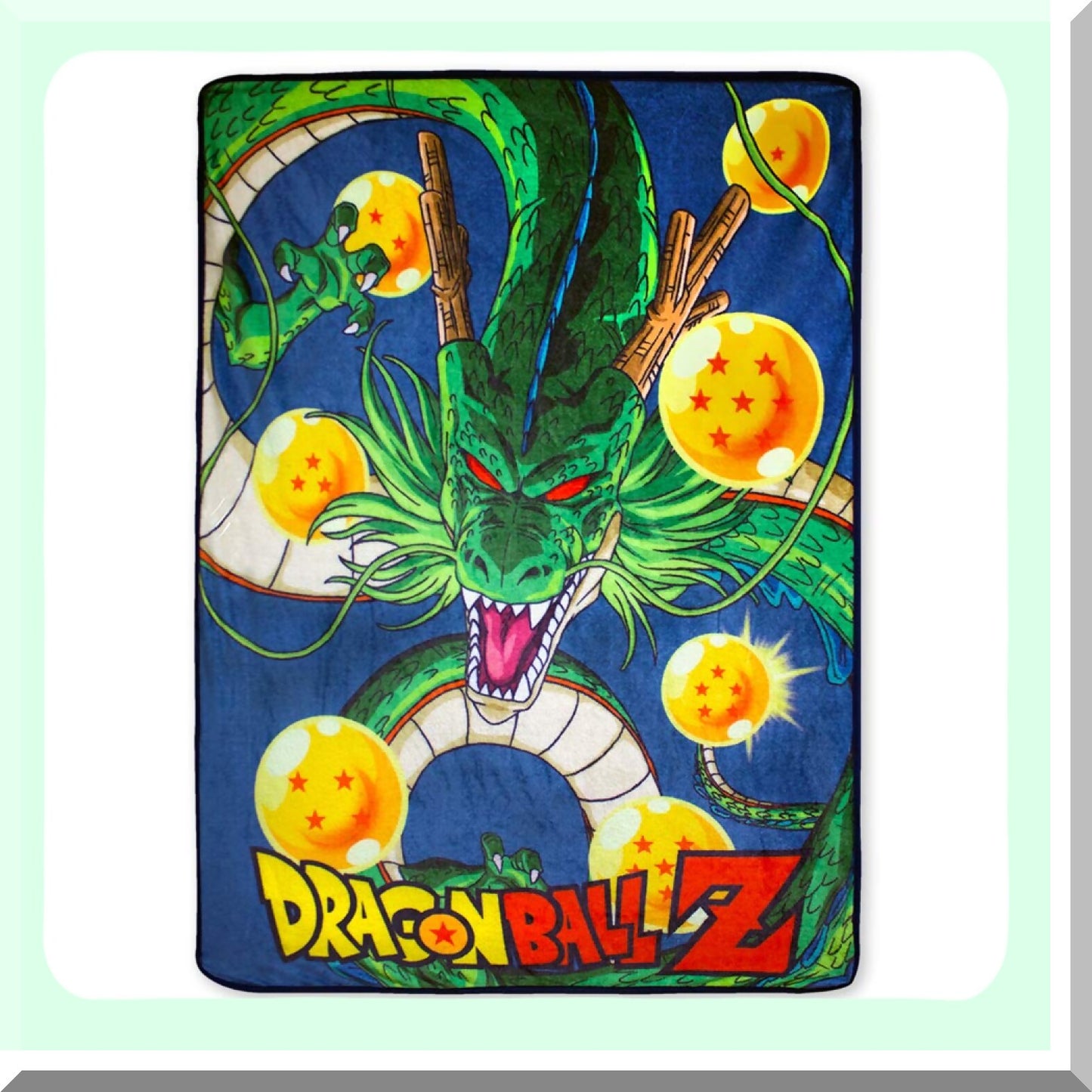 Super Saiyan Comfort: Dragon Ball Z Blue Bed Blanket