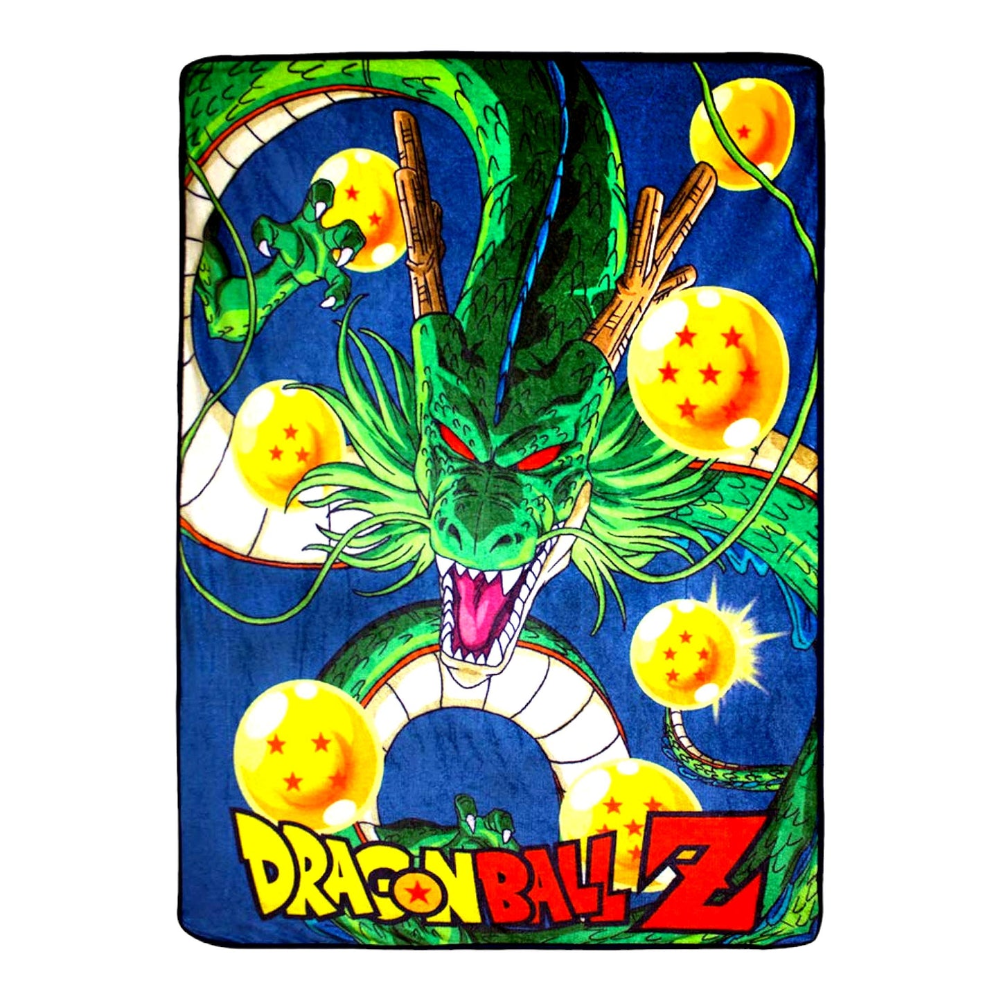 Super Saiyan Comfort: Dragon Ball Z Blue Bed Blanket