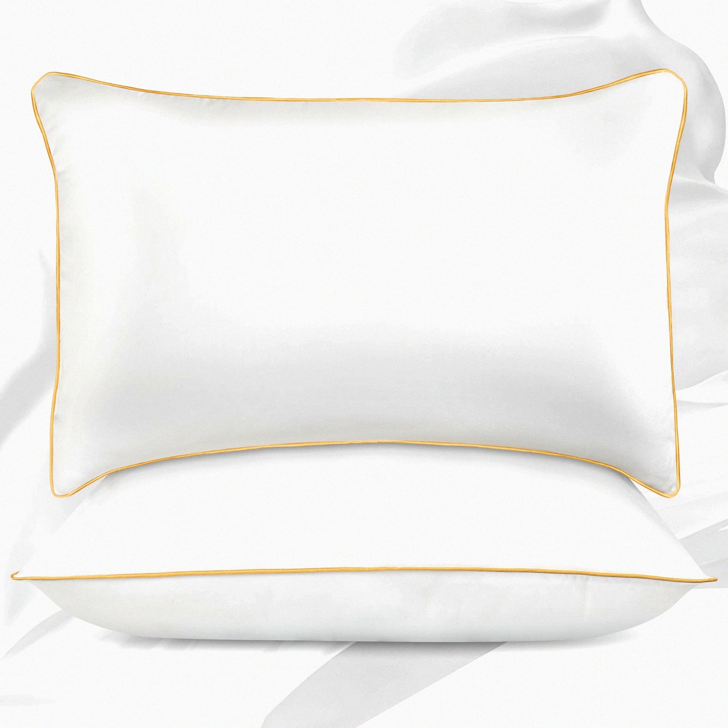 CoolDreams Comfort Pillow Set - 2 Pack Cooling Hotel Quality Pillows for Back, Stomach, Side Sleepers - 20 x 36 Down Alternative Bedding