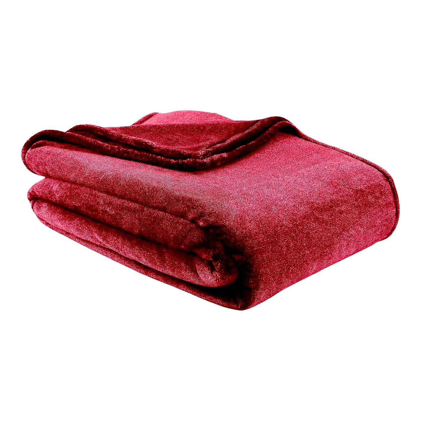 EcoSoft VelvetTouch Blanket - Wine Red