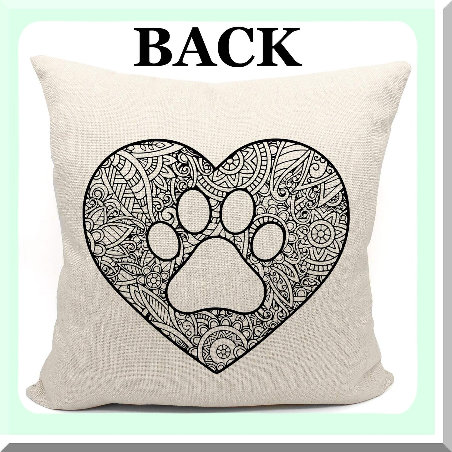 Pawfect Pup Pillow Covers - 18x18 Dog Lover Gifts for Women & Men - Dog Mom & Dad Decorations - Home Decor Accessories for Dog Owners