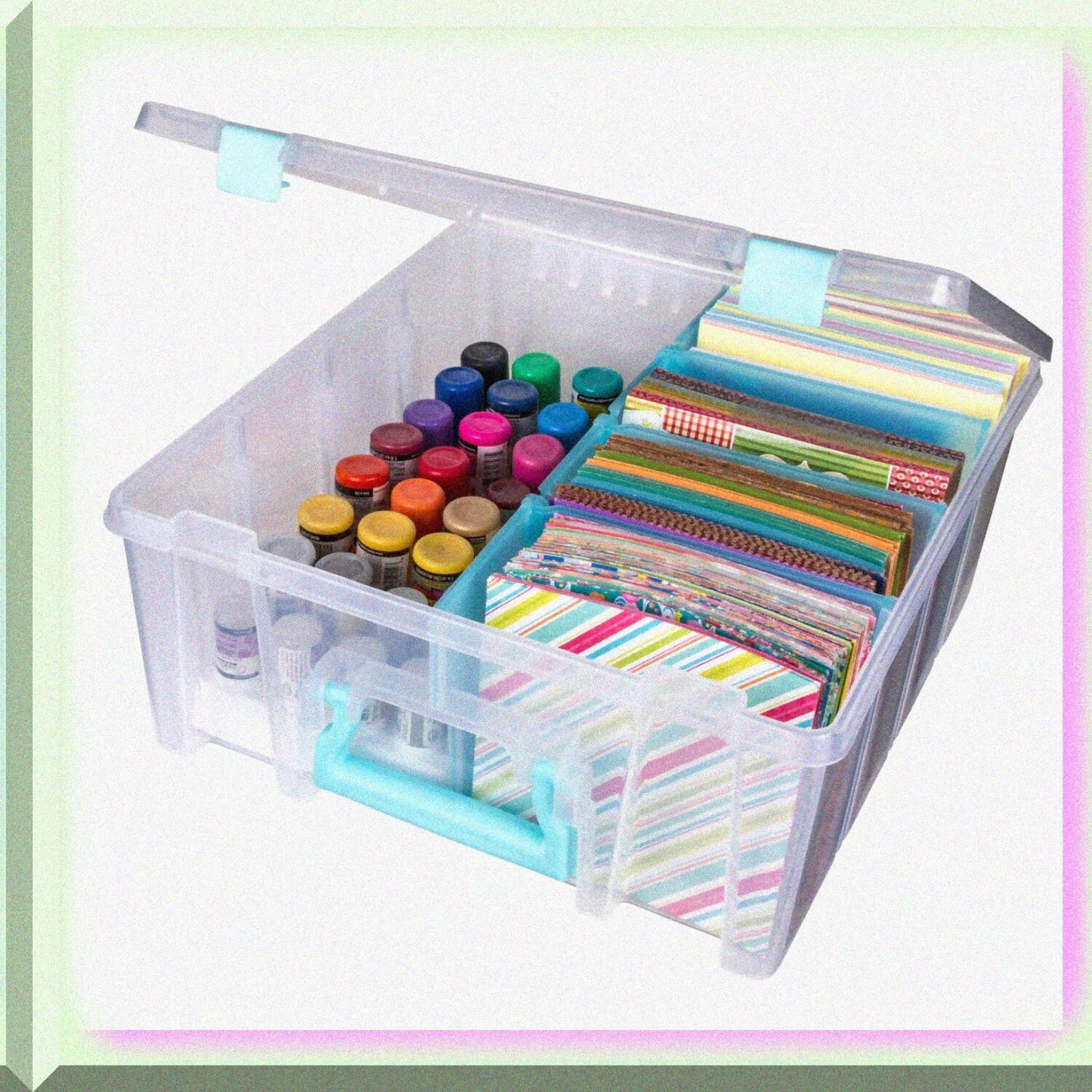 Art Bin Super Satchel Double Deep Storage Box