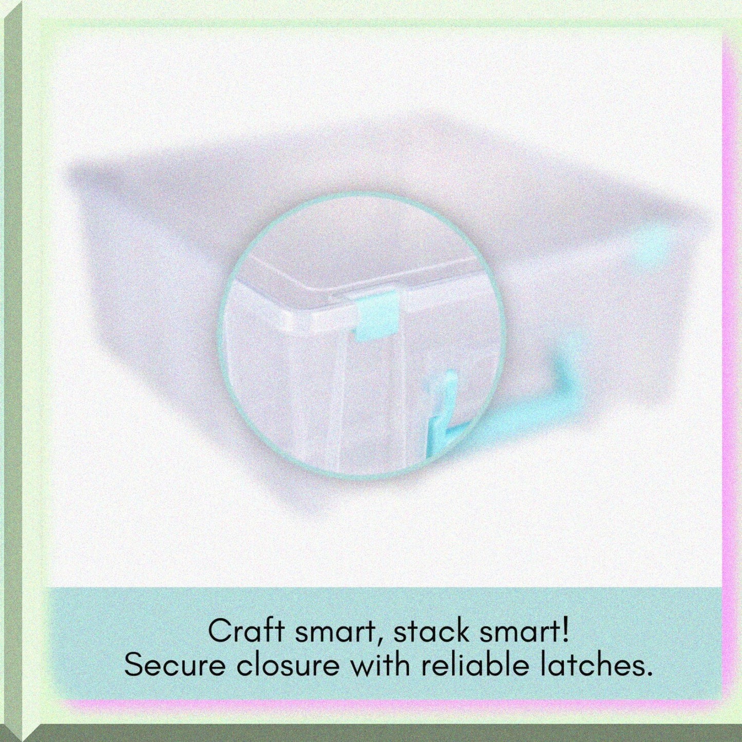 Art Bin Super Satchel Double Deep Storage Box