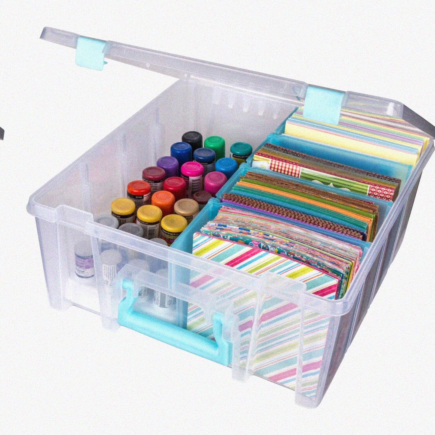Art Bin Super Satchel Double Deep Storage Box