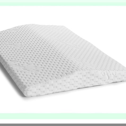 SleepEase Memory Foam Lumbar Support Pillow for Back Pain