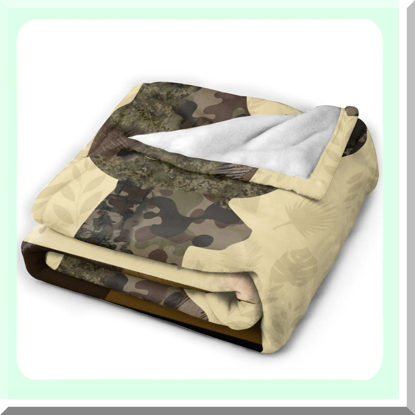 UltraSoft Camo Hunter's Fleece: Cozy, Lightweight Throw Blanket for Men, Kids, and Adults - Perfect for Bed, Couch, or Outdoor Adventures
