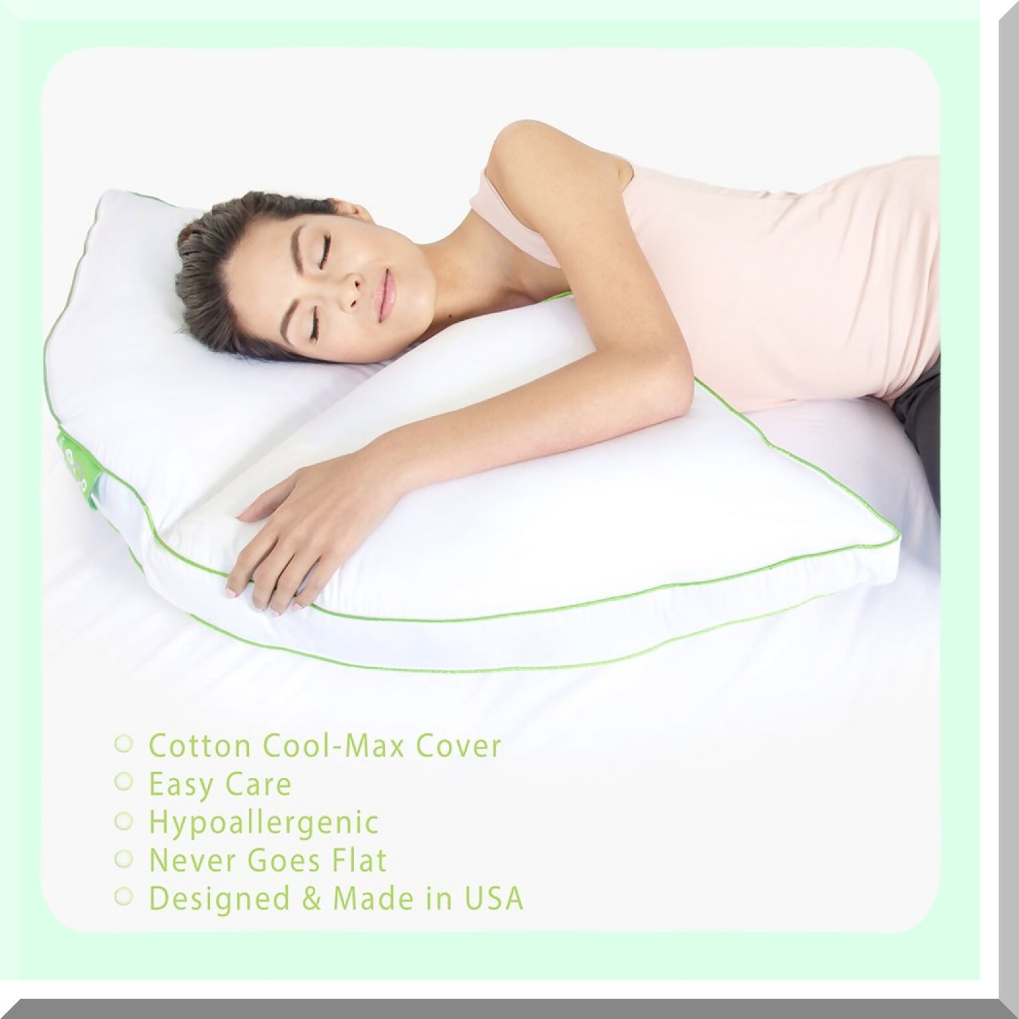 Lavender Dream Pillowcase Set - 2 Pack Side Sleeper Pillow Cover for a Restful Night's Sleep. Soft, Comfortable, and Breathable Fabric.