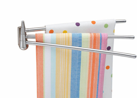 2490 Silver Stainless Steel Towel Bar 12 in.