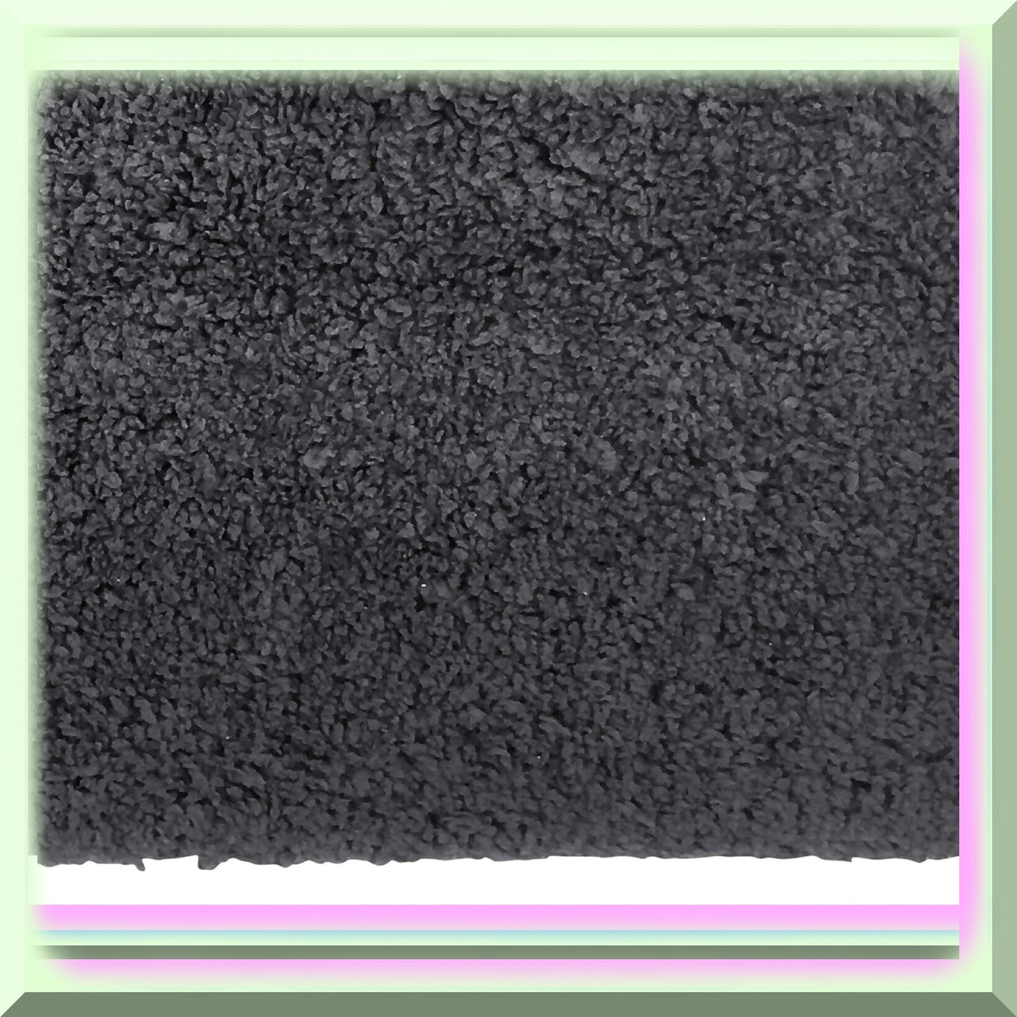 Micro Collection Bath Mat Charcoal 17" x 24"