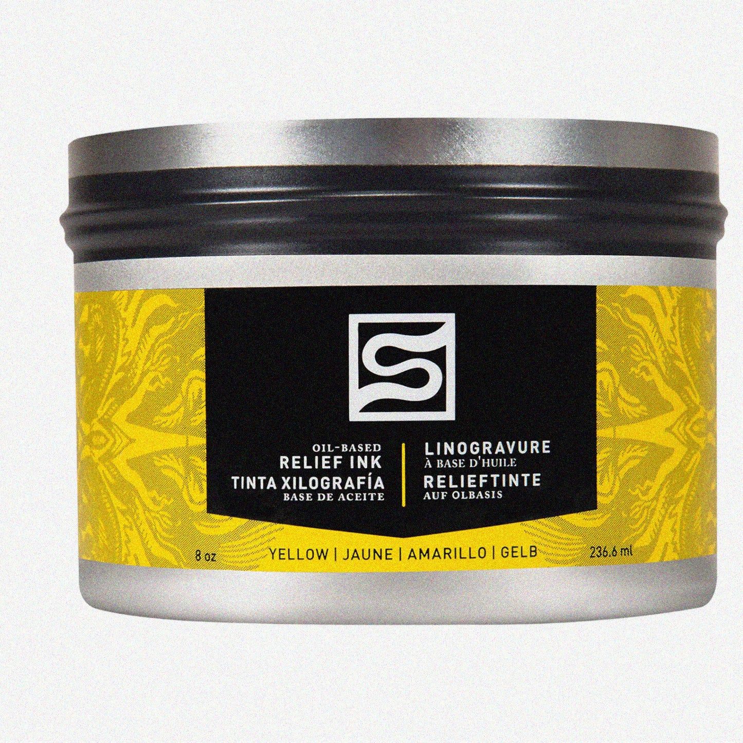 Sunshine Yellow Relief Ink 8oz for Block Printing