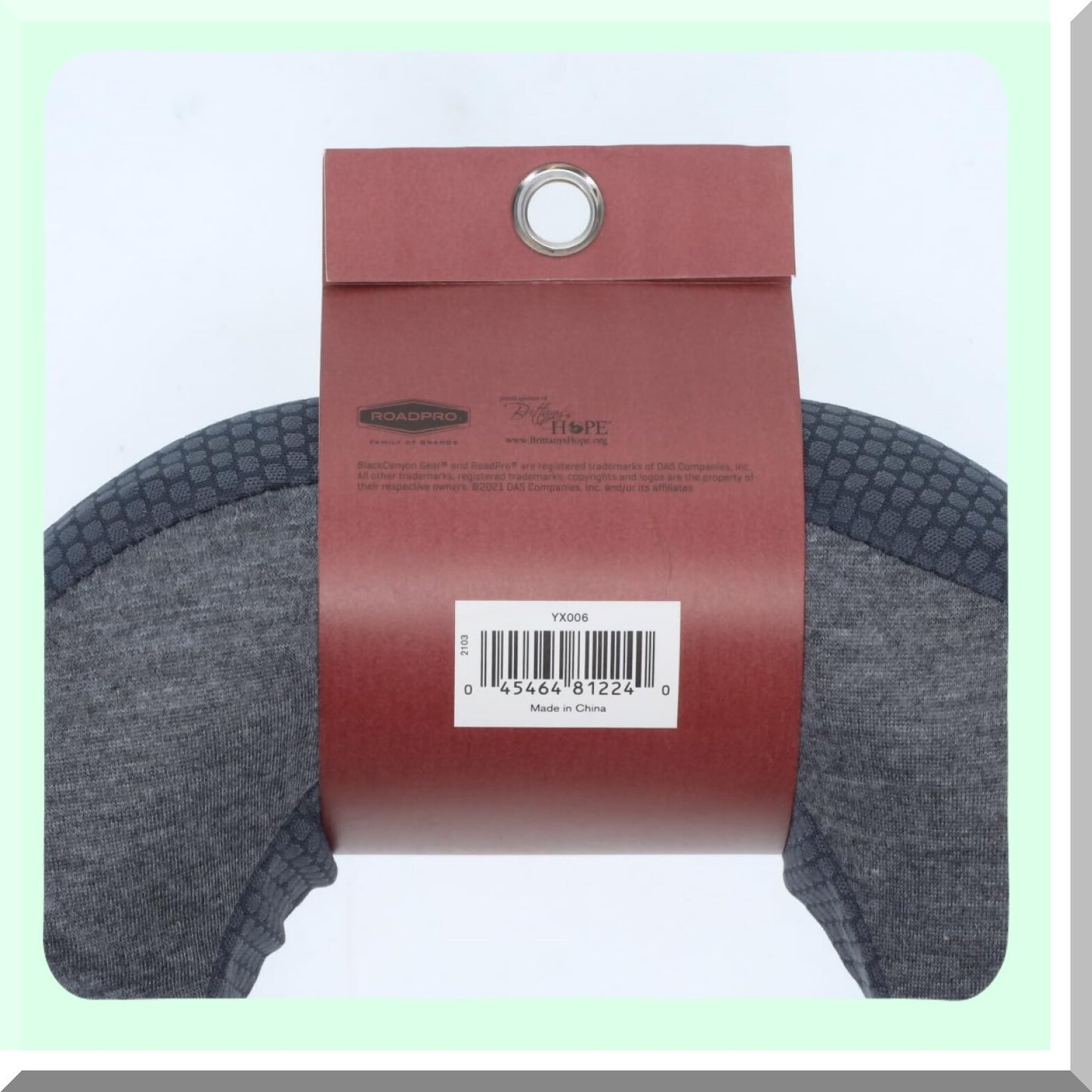 CoolWave Memory Foam Neck Support Pillow - Contoured Design for Airplane Travel - Cooling Technology for Ultimate Comfort - Assorted Colors