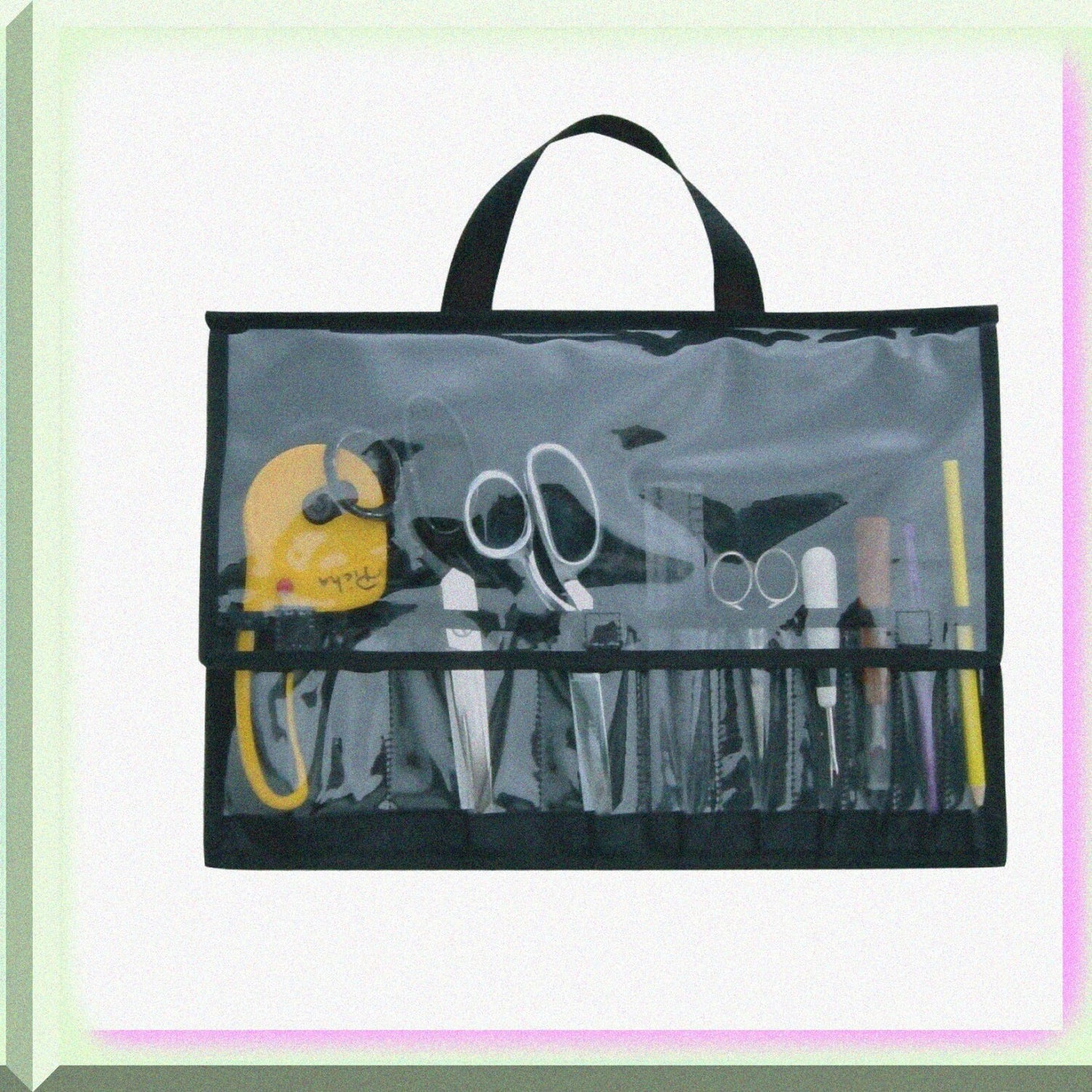 Tool Embellishment Holder Black 15" x 11" x 1"