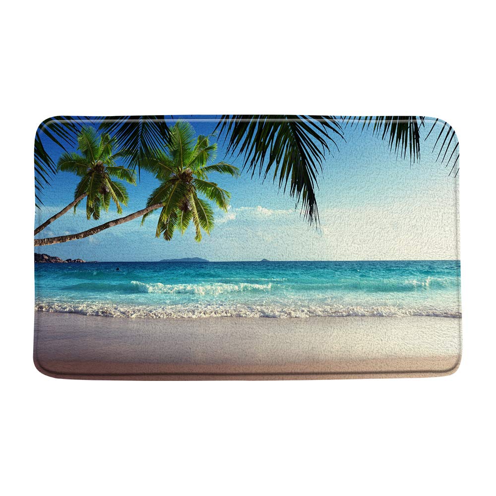 Beach View Bath Mat 20x31 Inches