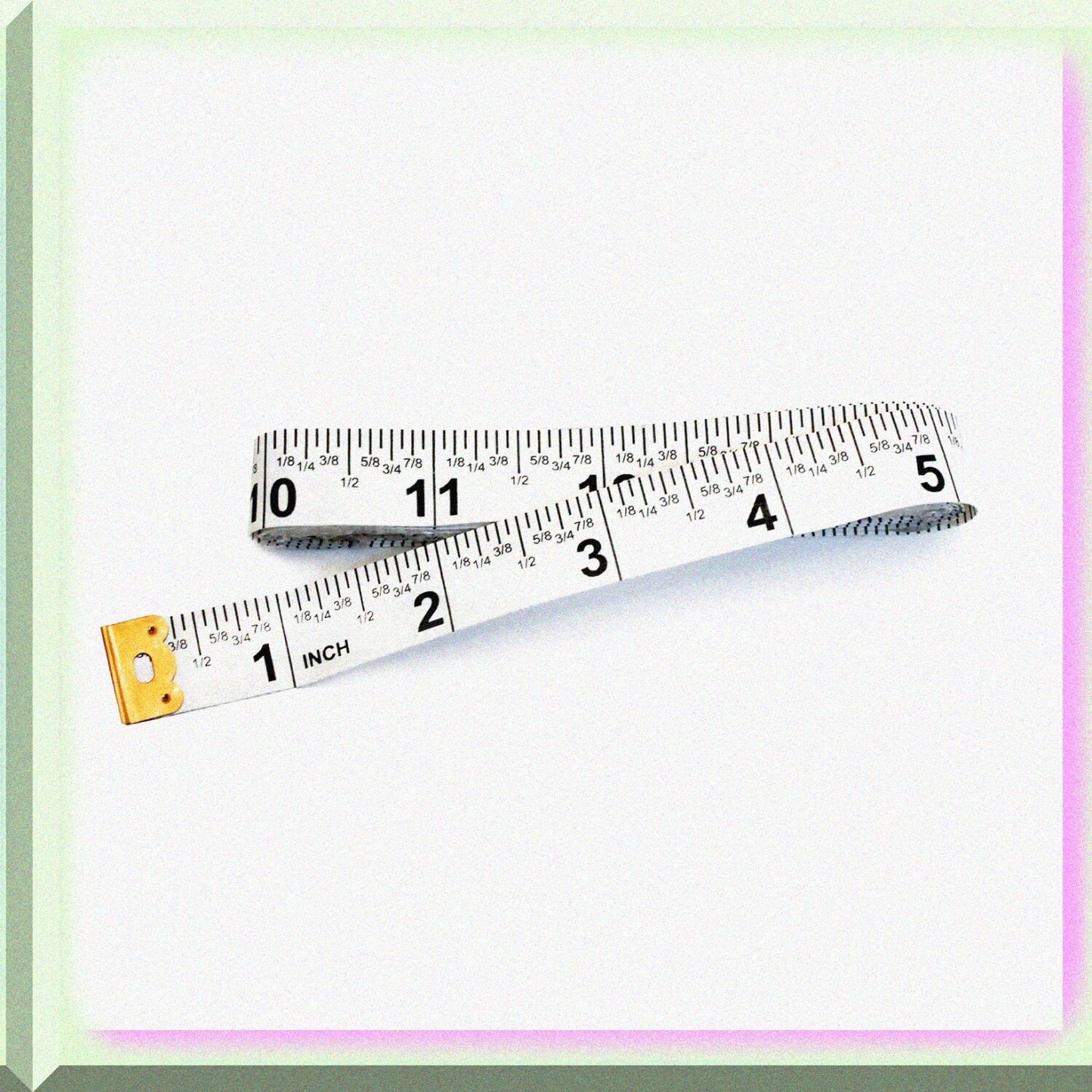 10 Pack 60in White Double-Sided Fractional Measuring Tapes