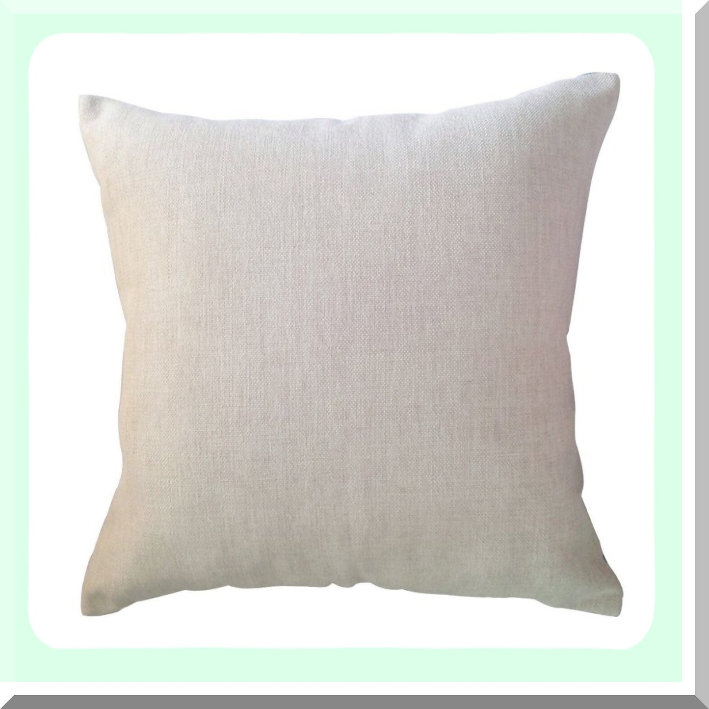 Superhero Power Quote Pillowcase - Exclamation Pattern Decorative Cushion Cover - Square 18x18 Inch Throw Pillow - Best Gift for Fans!