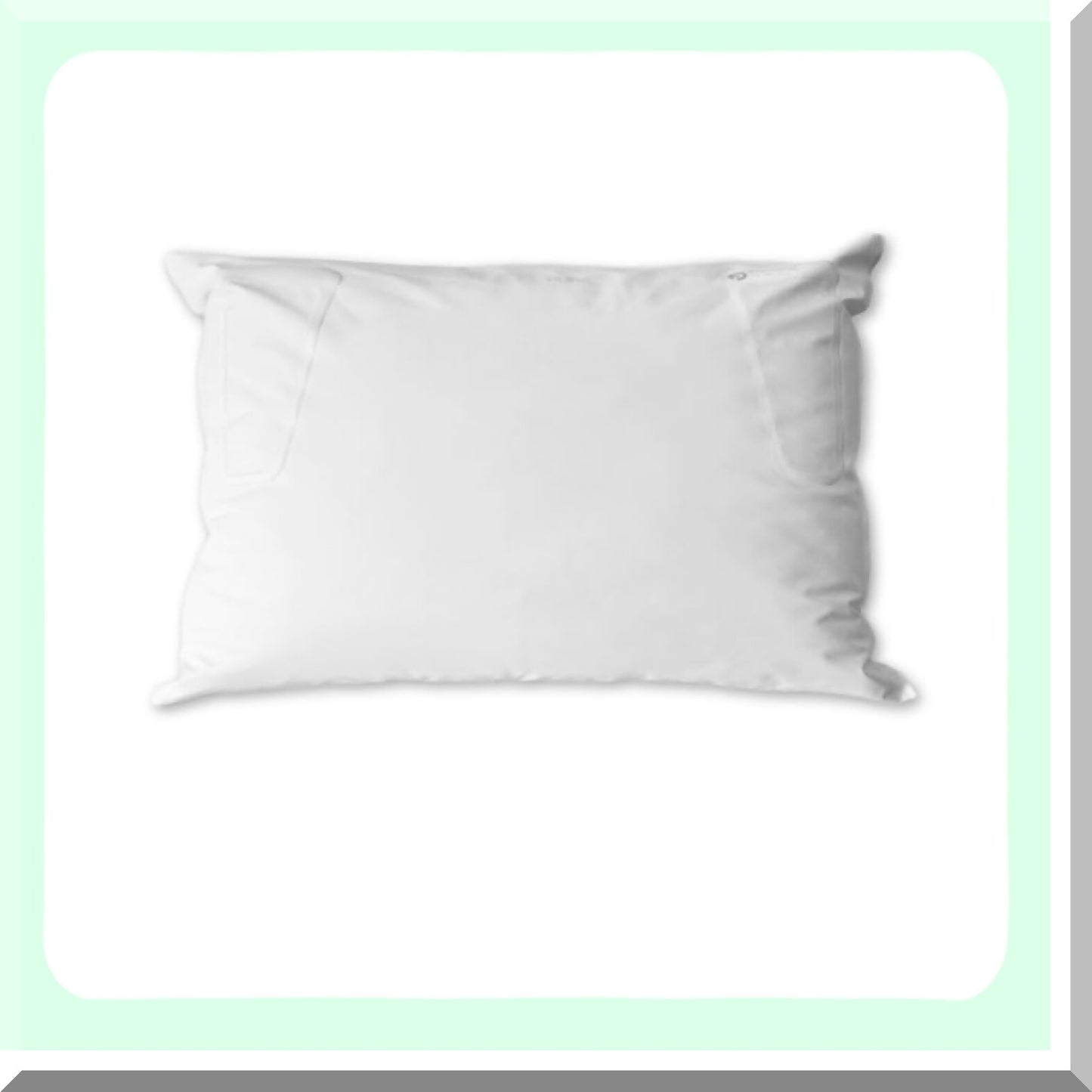 AllergyGuard Waterproof Breathable Pillow - Hypoallergenic Standard Queen Size with Polyfill Fill for Pure Comfort and Protection