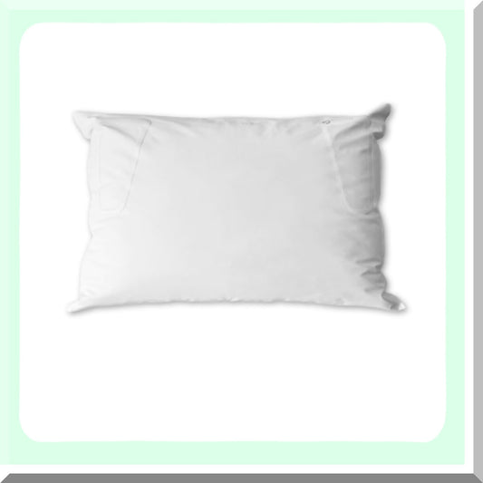 AllergyGuard Waterproof Breathable Pillow - Hypoallergenic Standard Queen Size with Polyfill Fill for Pure Comfort and Protection