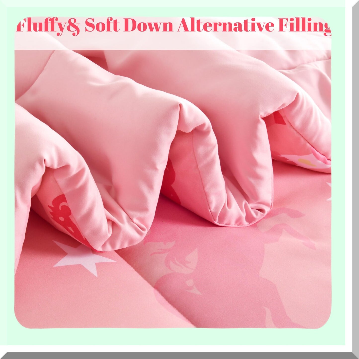 Castle Dreams Comforter Set - Queen/Full Size | Cooling & Cozy Bedding Collection | Lightweight Fluffy Bed Set | Down Alternative 7 Piece Ensemble