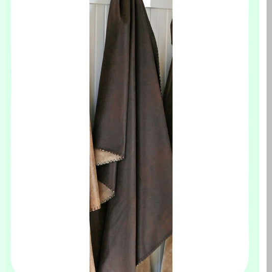 CozyWarm JT610 Ultra-Soft Brown Throw Blanket