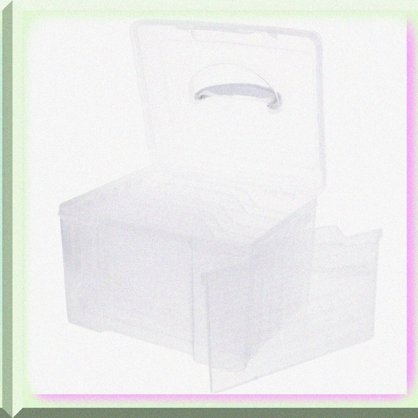 Greeting Card Storage Box with 6 Adjustable Dividers