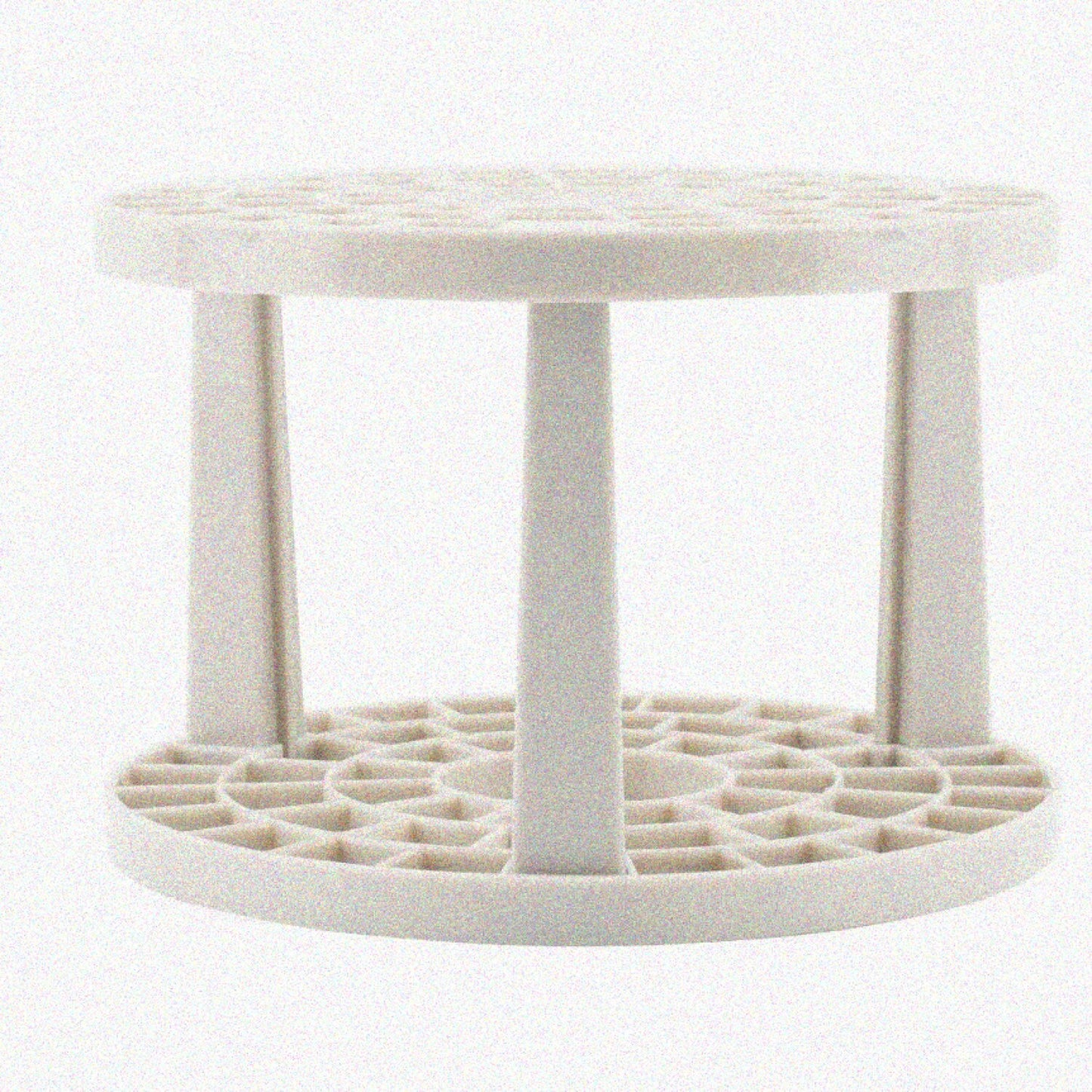 Beige Brush Storage Crate for Artists, 49 Slots