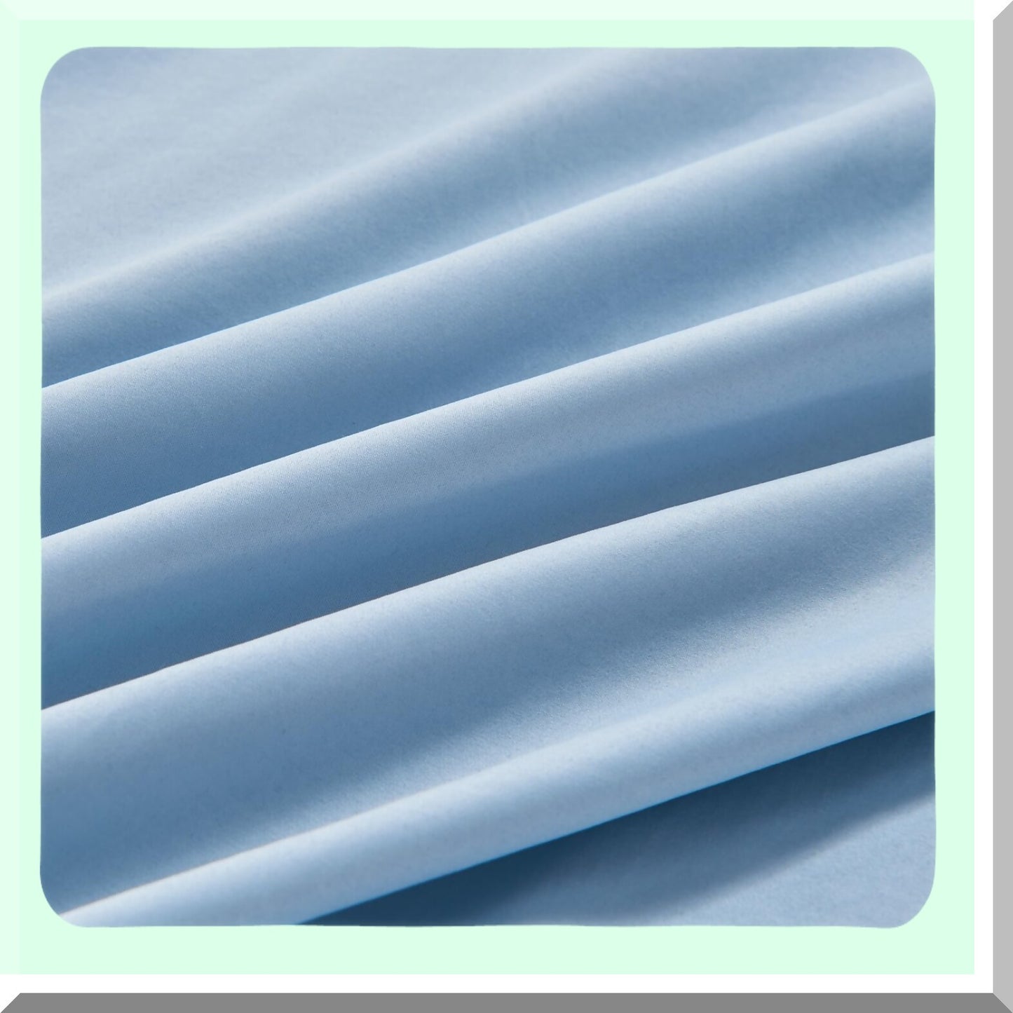 EcoLux Eucalyptus Bliss 4pc Sheet Set - Silky Soft Tencel Lyocell Sheets in Teal Blue - Deep Pocket Luxury Bedding Gift Box - Fits up to 14"