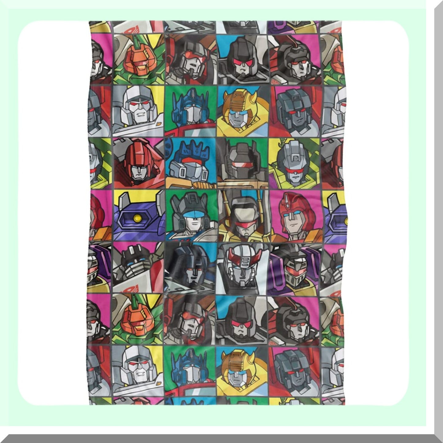 SilkySoft Squares Throw Blanket - Ultra Plush 36" x 58""
