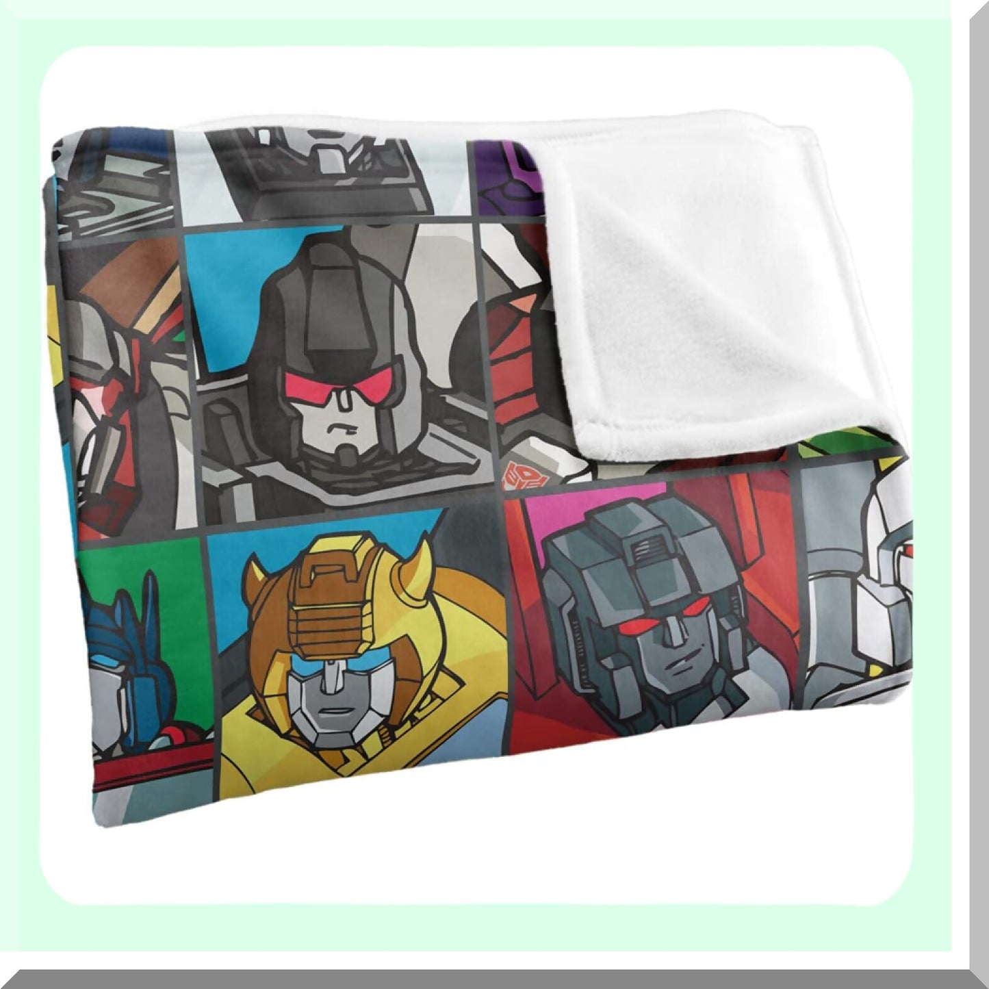 SilkySoft Squares Throw Blanket - Ultra Plush 36" x 58""