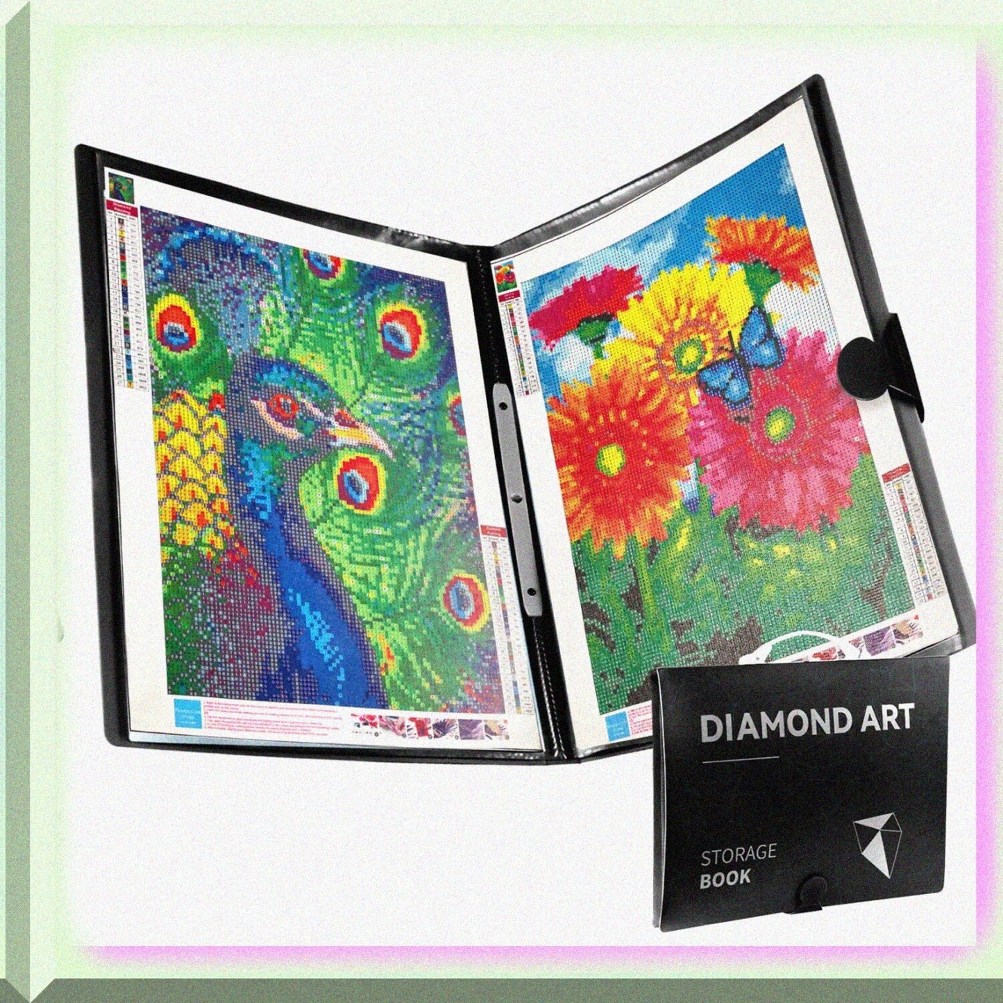 A2 Diamond Painting Storage Book 30 Pages
