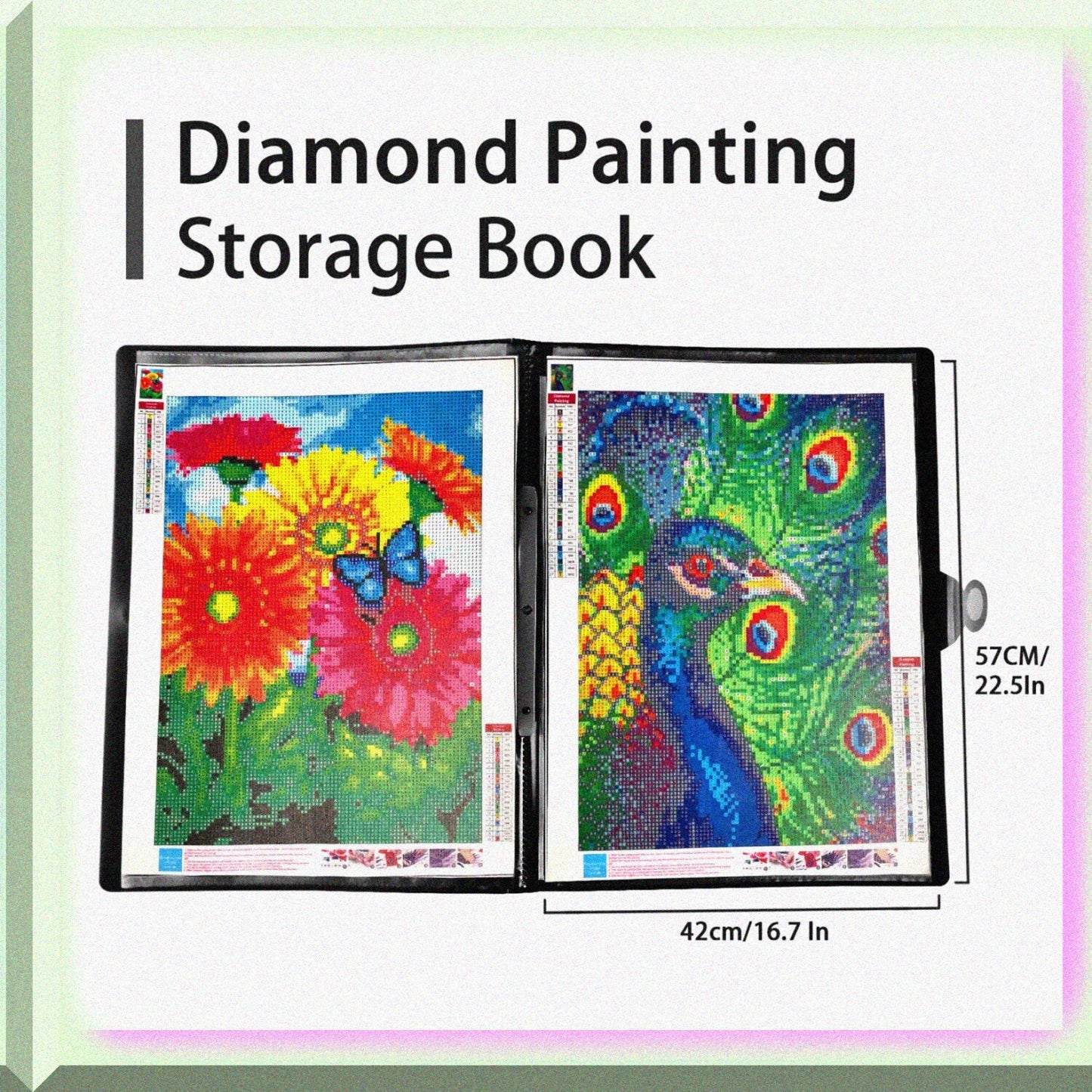 A2 Diamond Painting Storage Book 30 Pages