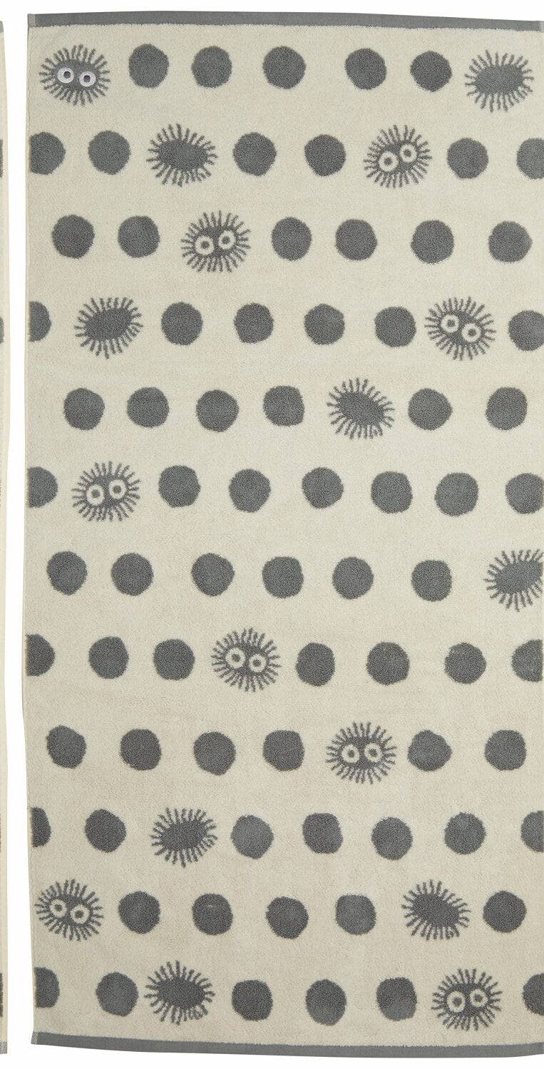 Gray Soot Sprite Bath Towel 23.6" x 47.24"