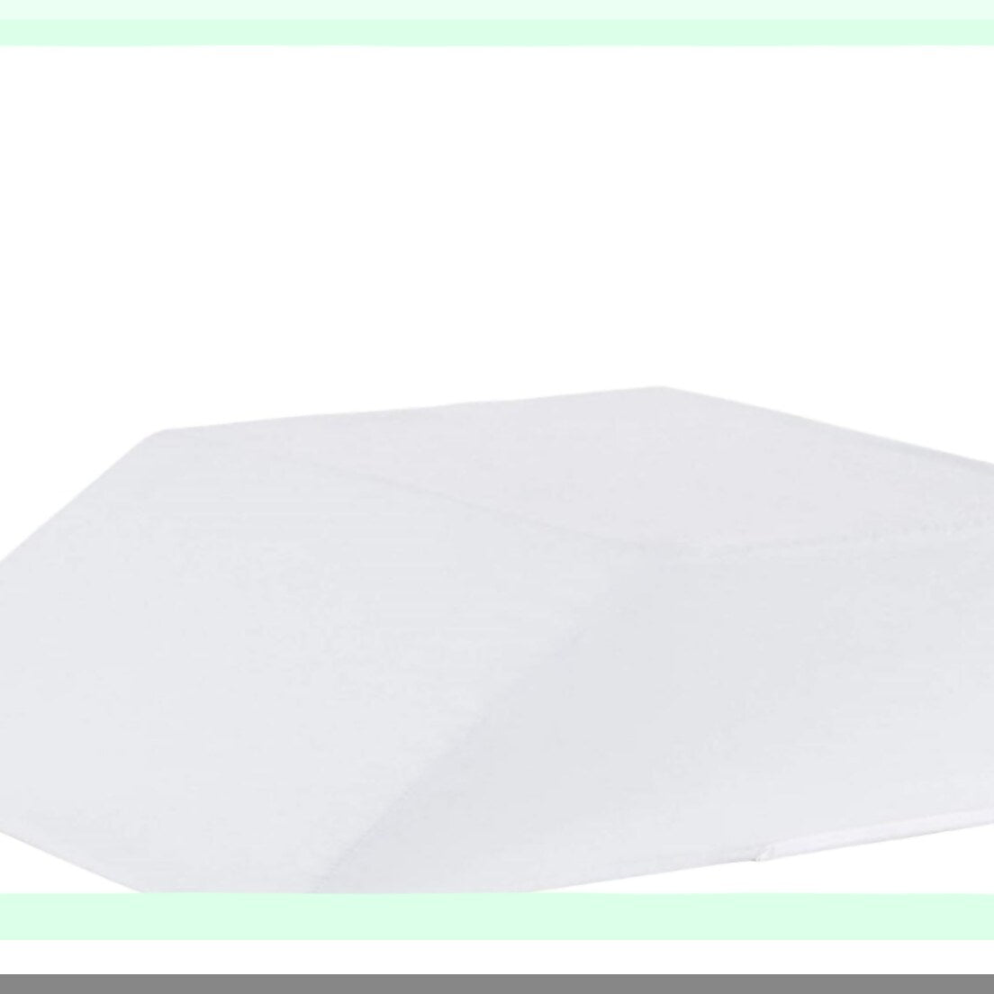 OrthoComfort Leg Elevator Pillow Cover - Soft Support Cushion for Head, Shoulders, Legs and Back - Medical Bed Wedge Positioner Cover (Cover Only)