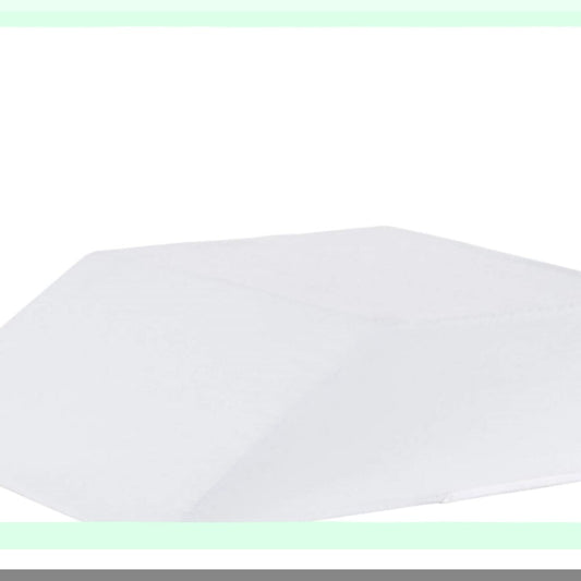 OrthoComfort Leg Elevator Pillow Cover - Soft Support Cushion for Head, Shoulders, Legs and Back - Medical Bed Wedge Positioner Cover (Cover Only)