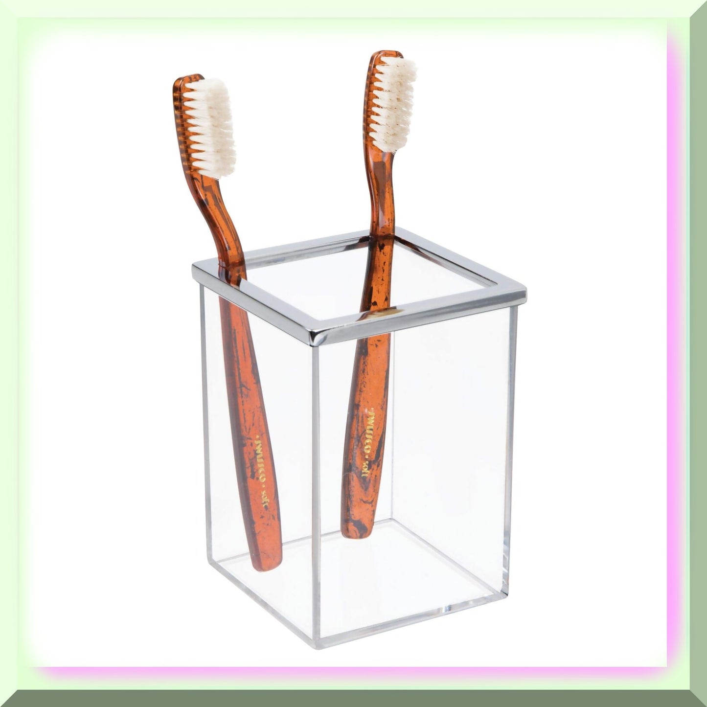 Clarity BPA-Free Plastic 4-Piece Organizer 6.5" x 6.5"