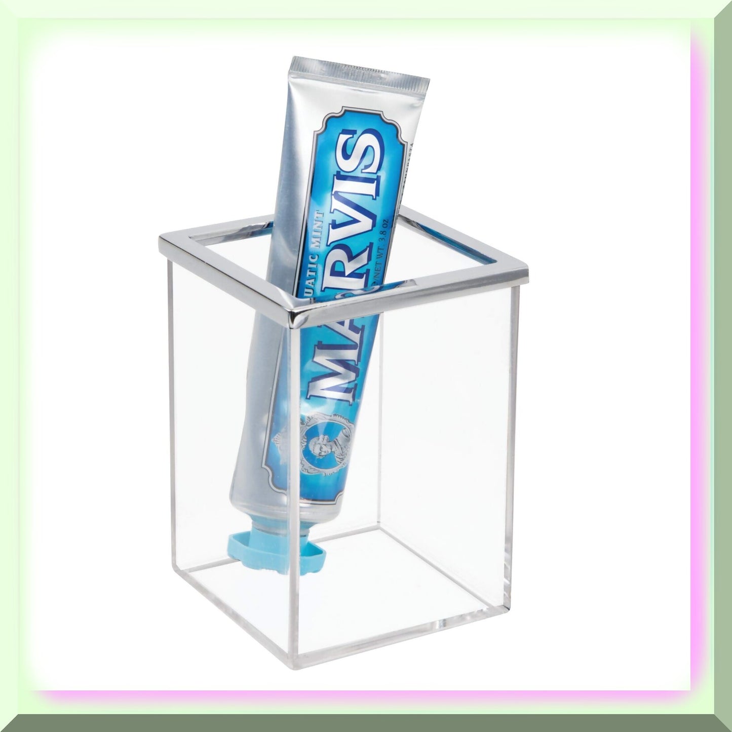 Clarity BPA-Free Plastic 4-Piece Organizer 6.5" x 6.5"