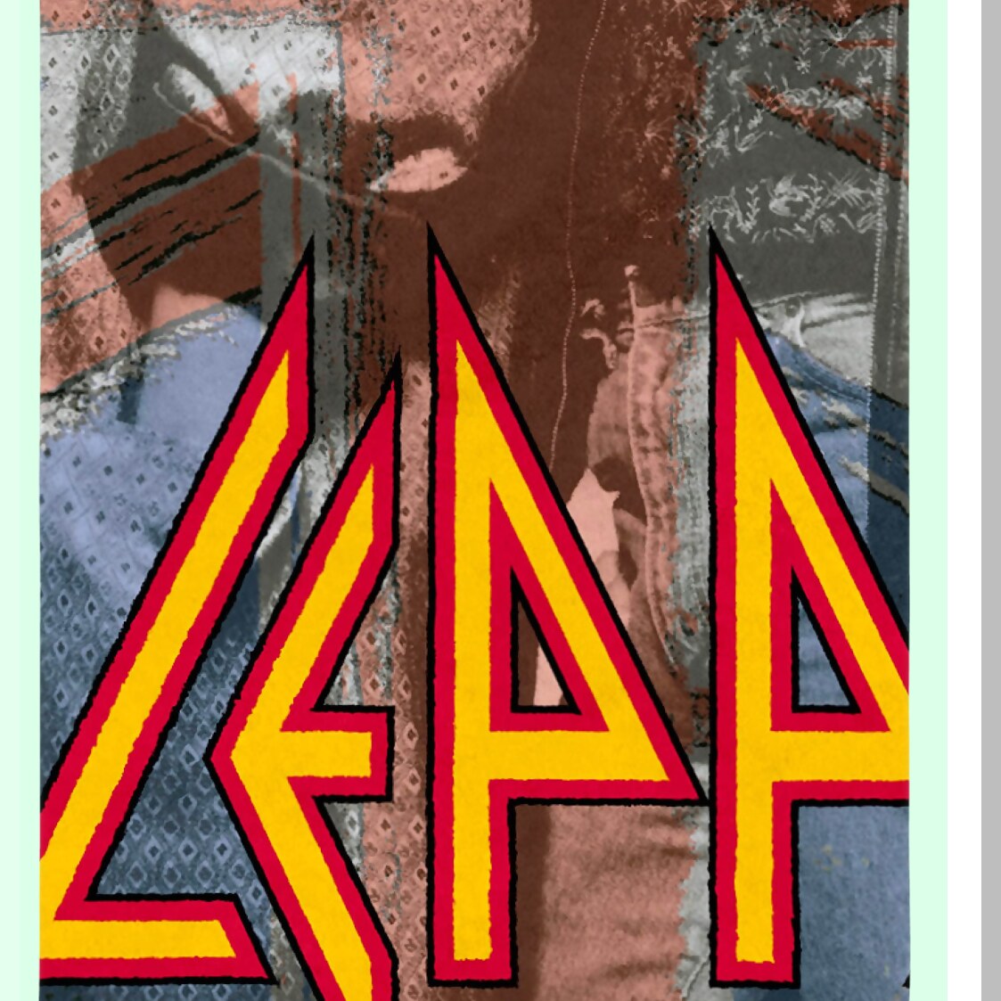 Rock Legends Union Jack Fleece Throw - Def Leppard Band Members Blanket 48"x60""
