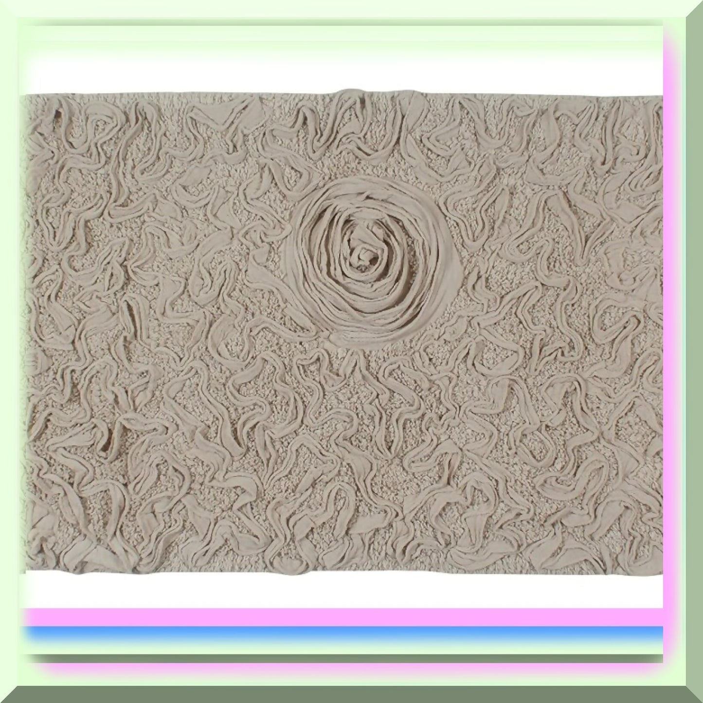 21"x54" Cotton Tufted Bath Rug Runner