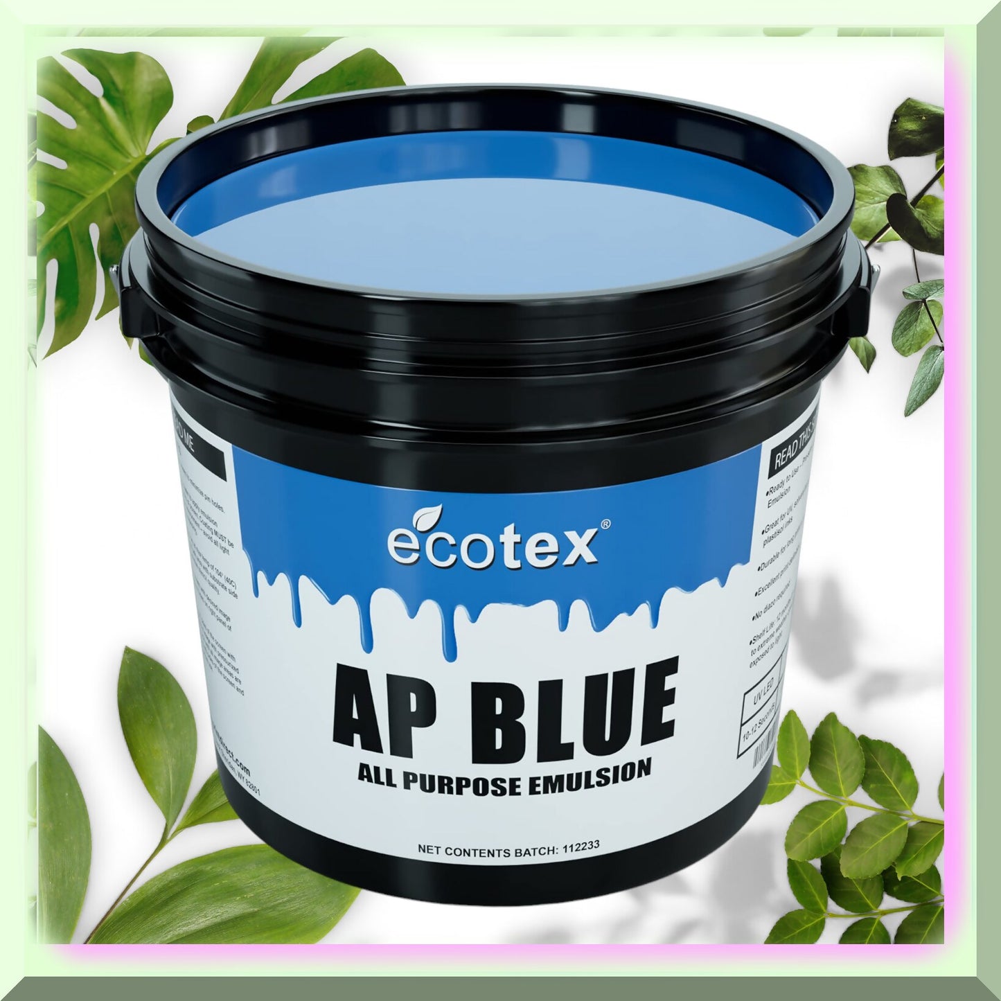 BlueWave Silk Screen Emulsion 16oz for Textiles